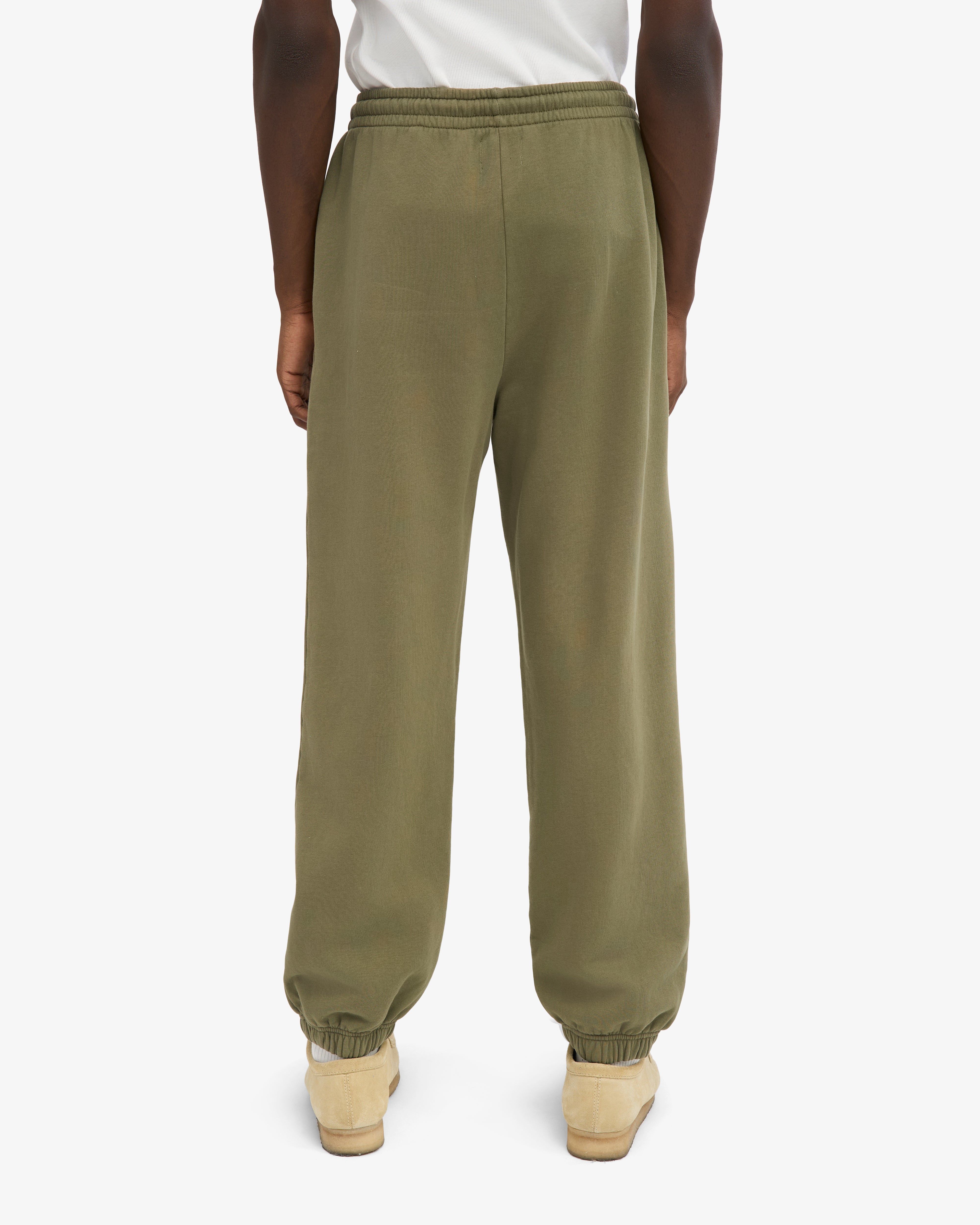 Organic Relaxed Sweatpants - Dusty Olive