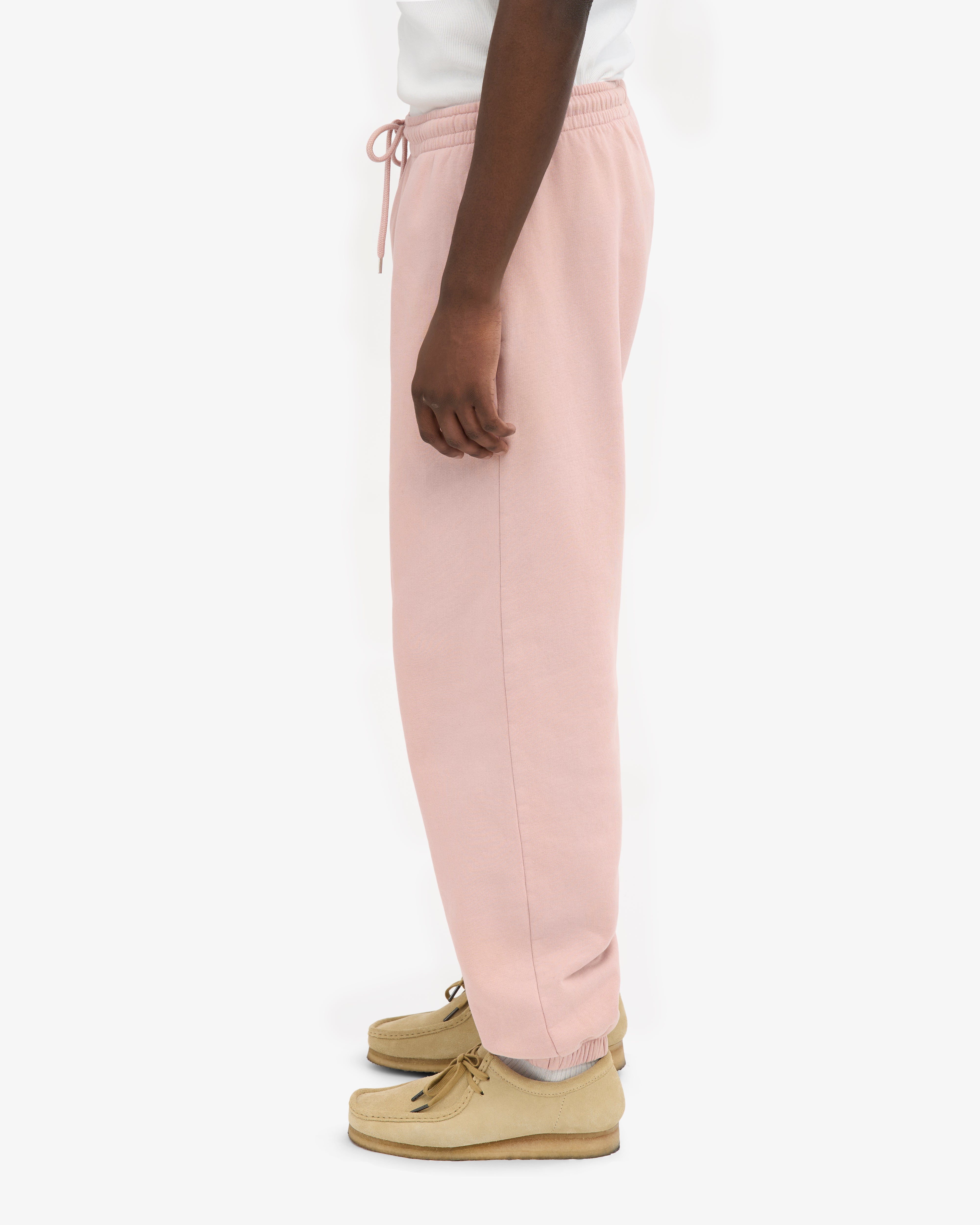 Organic Relaxed Sweatpants - Faded Pink