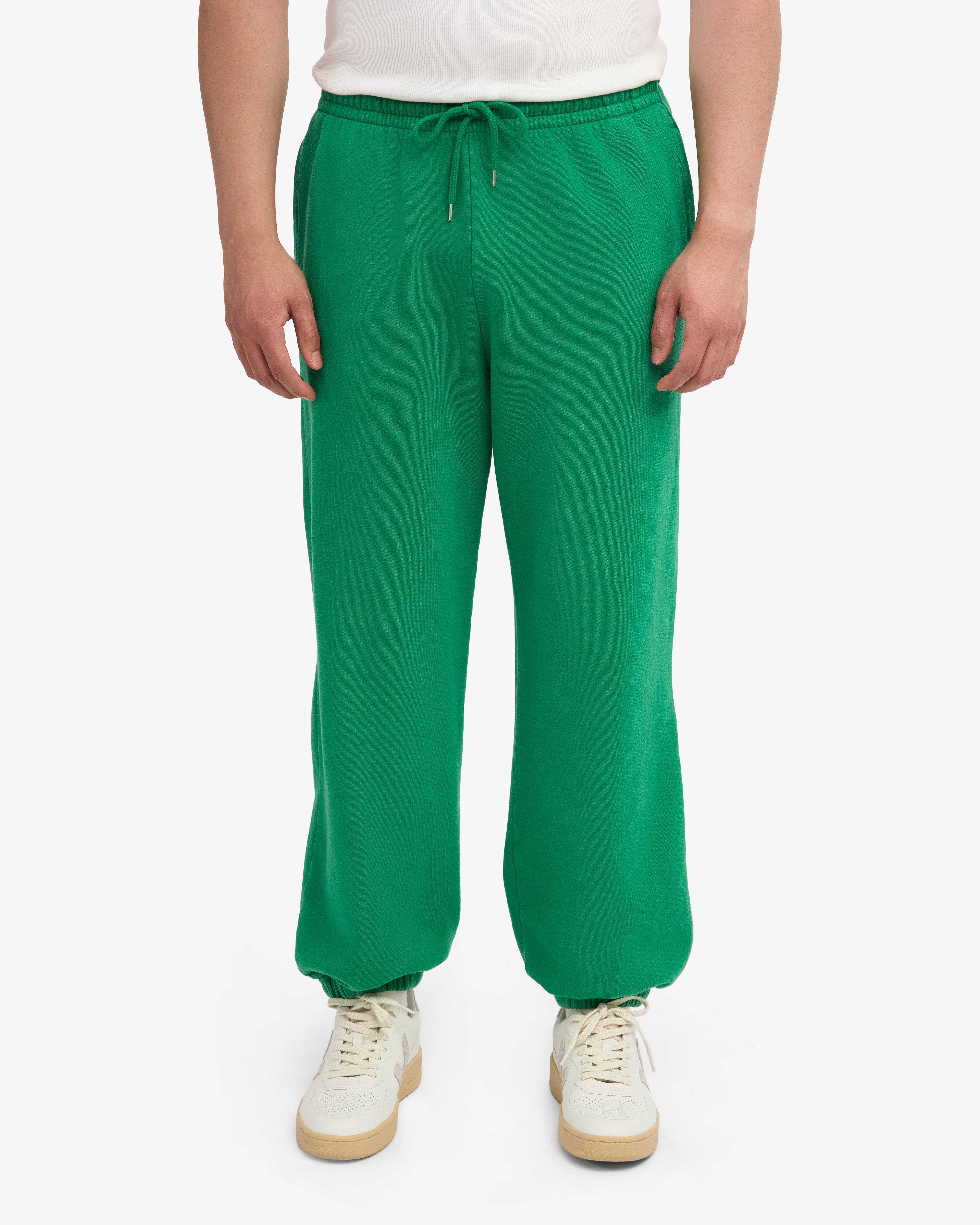 Organic Relaxed Sweatpants - Kelly Green