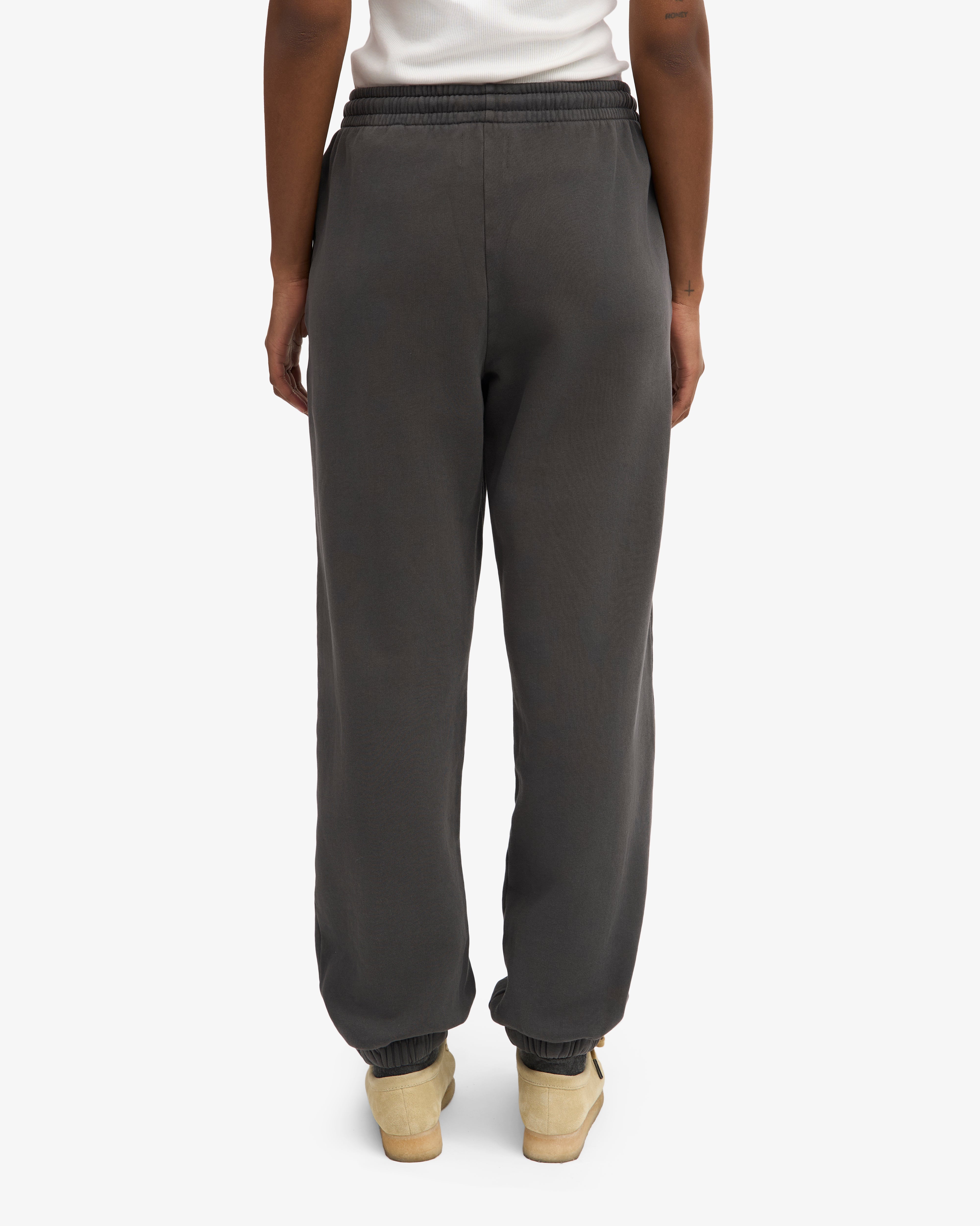 Organic Relaxed Sweatpants - Lava Grey