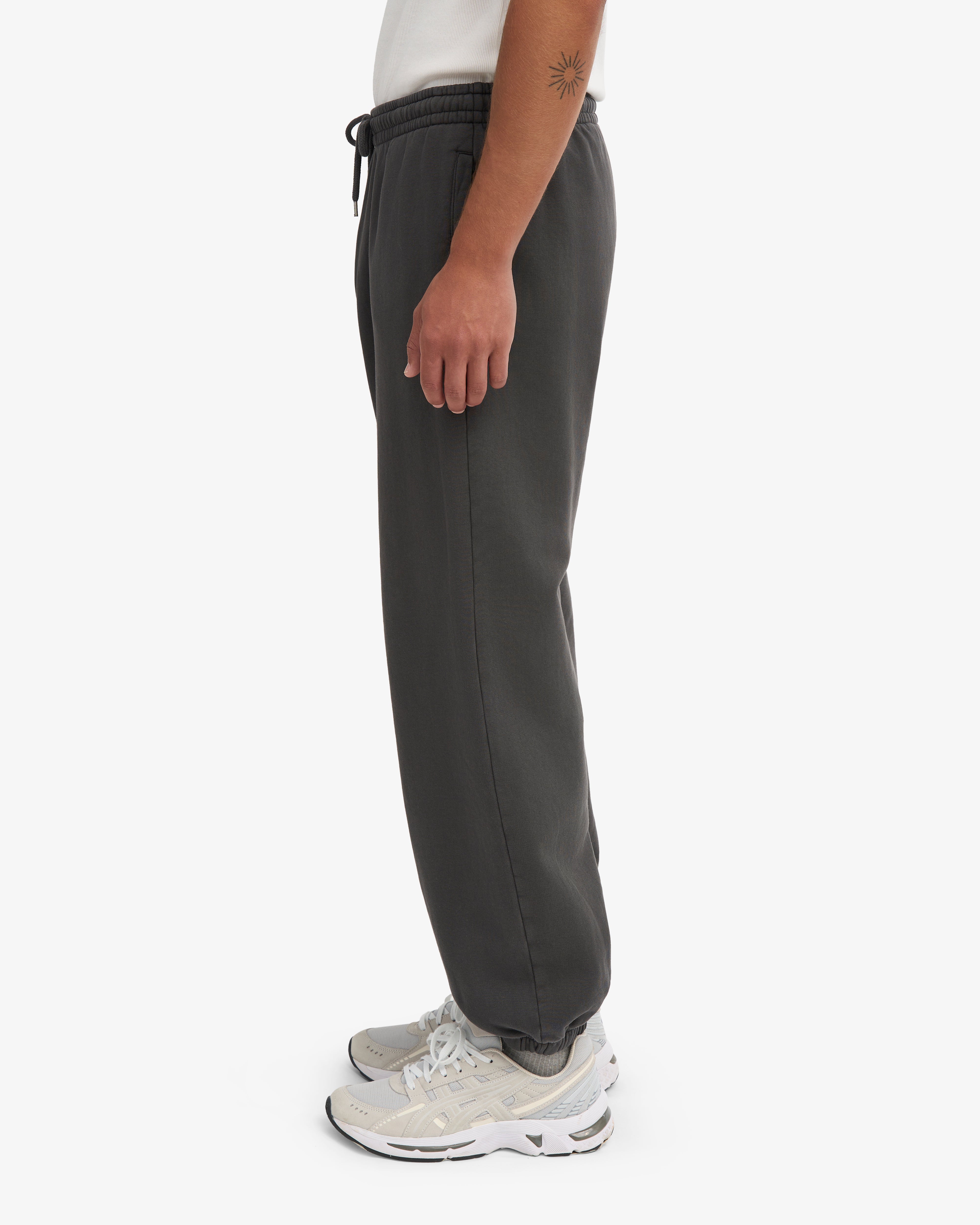 Organic Relaxed Sweatpants - Lava Grey