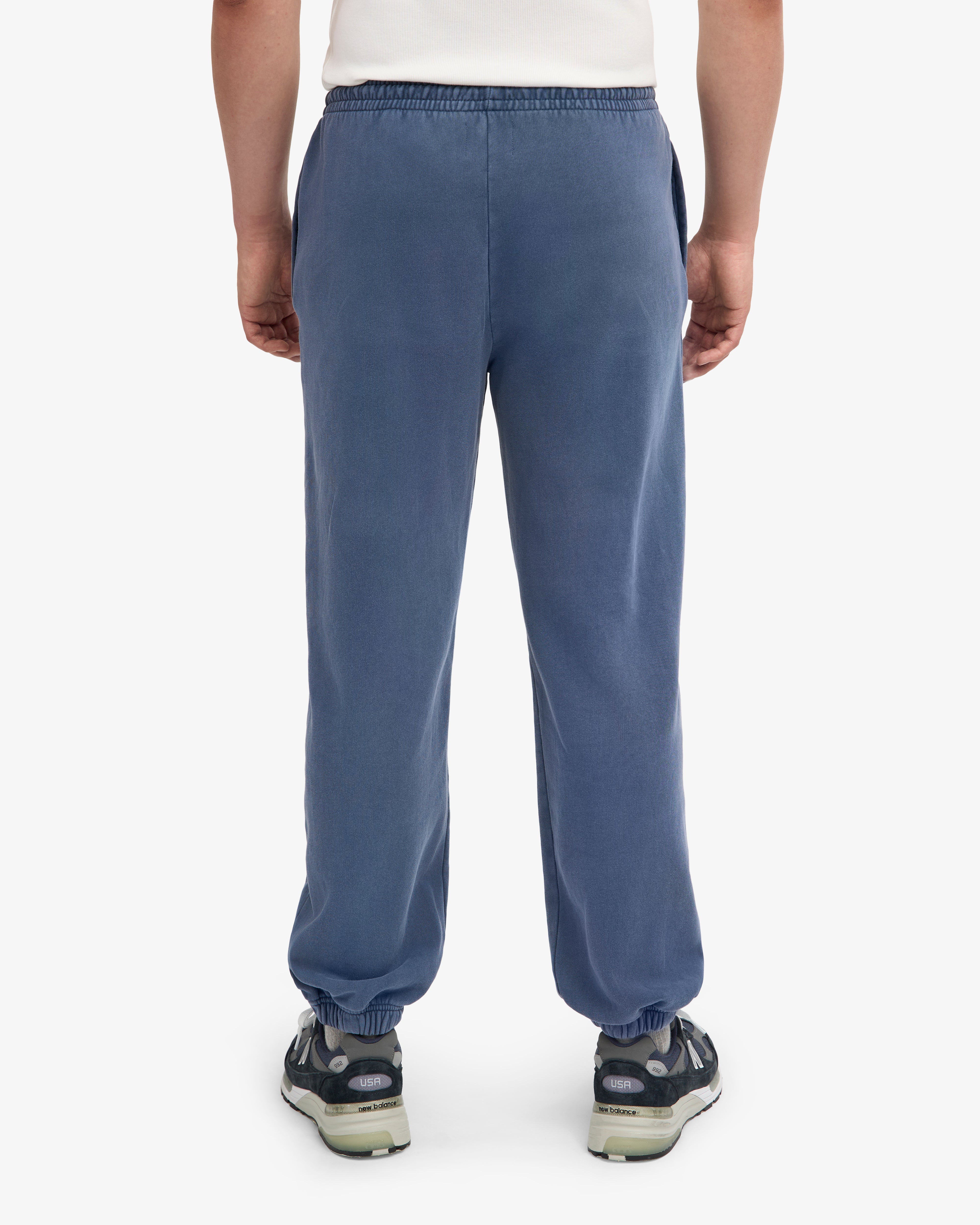 Organic Relaxed Sweatpants - Neptune Blue