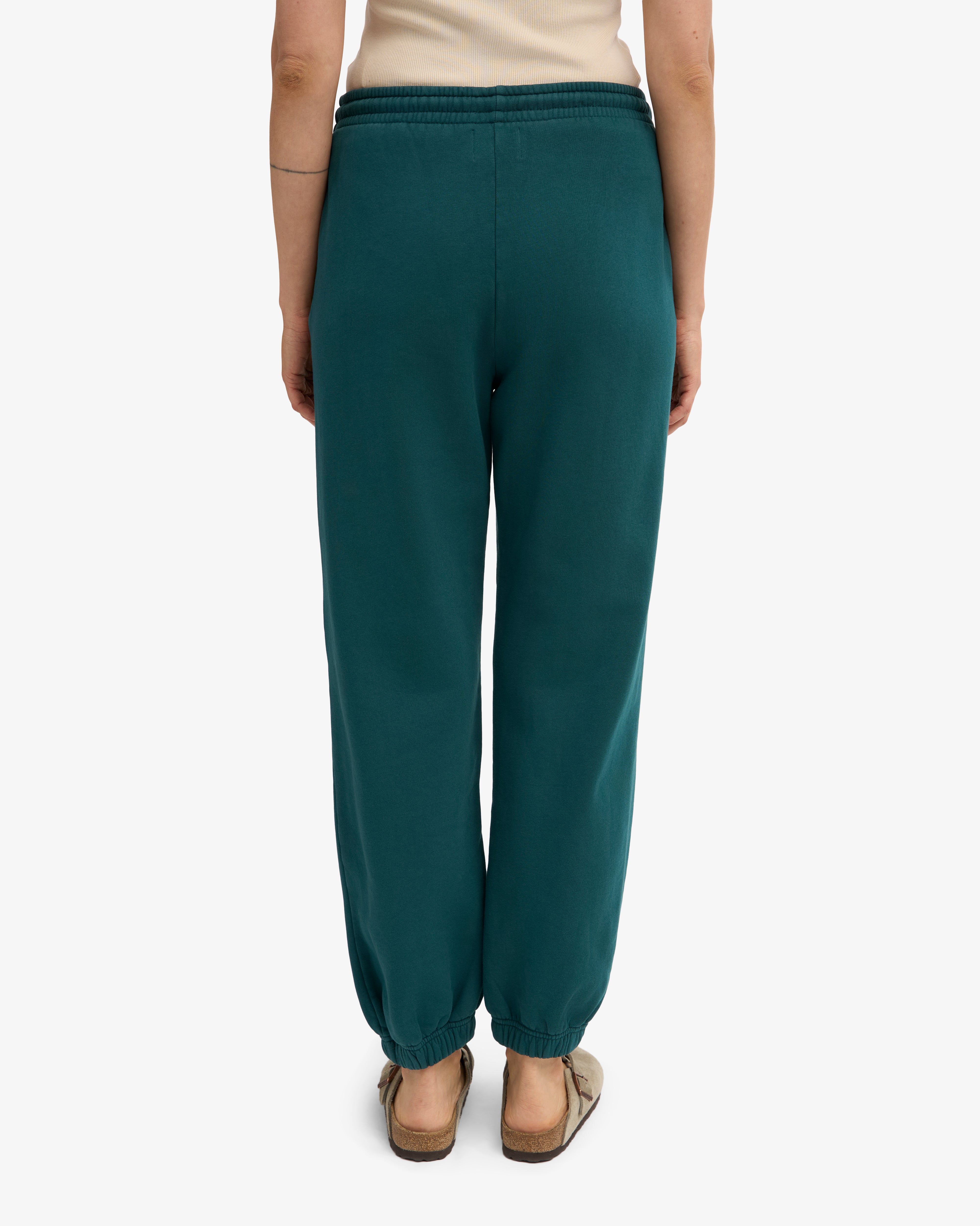 Organic Relaxed Sweatpants - Ocean Green