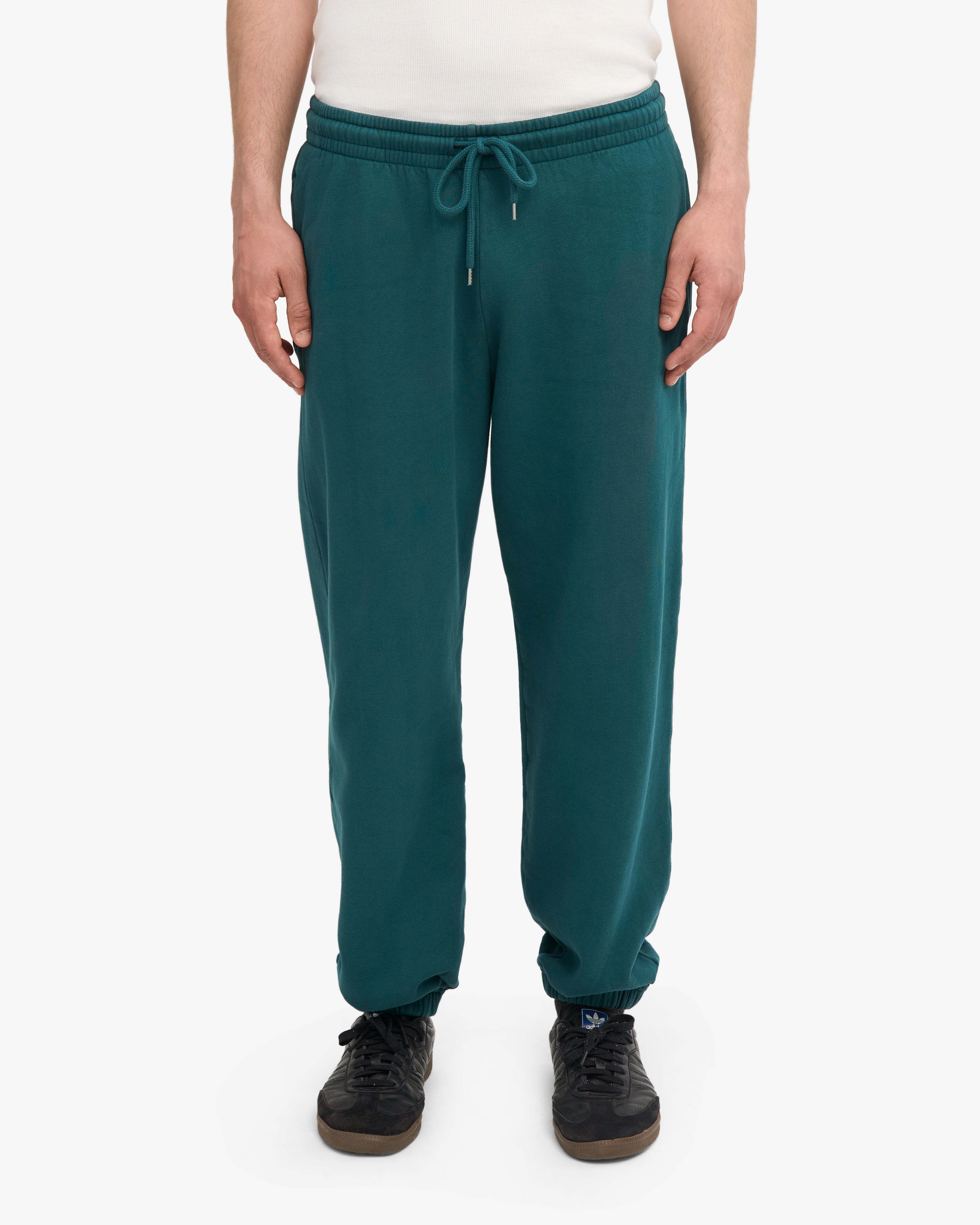 Organic Relaxed Sweatpants - Ocean Green