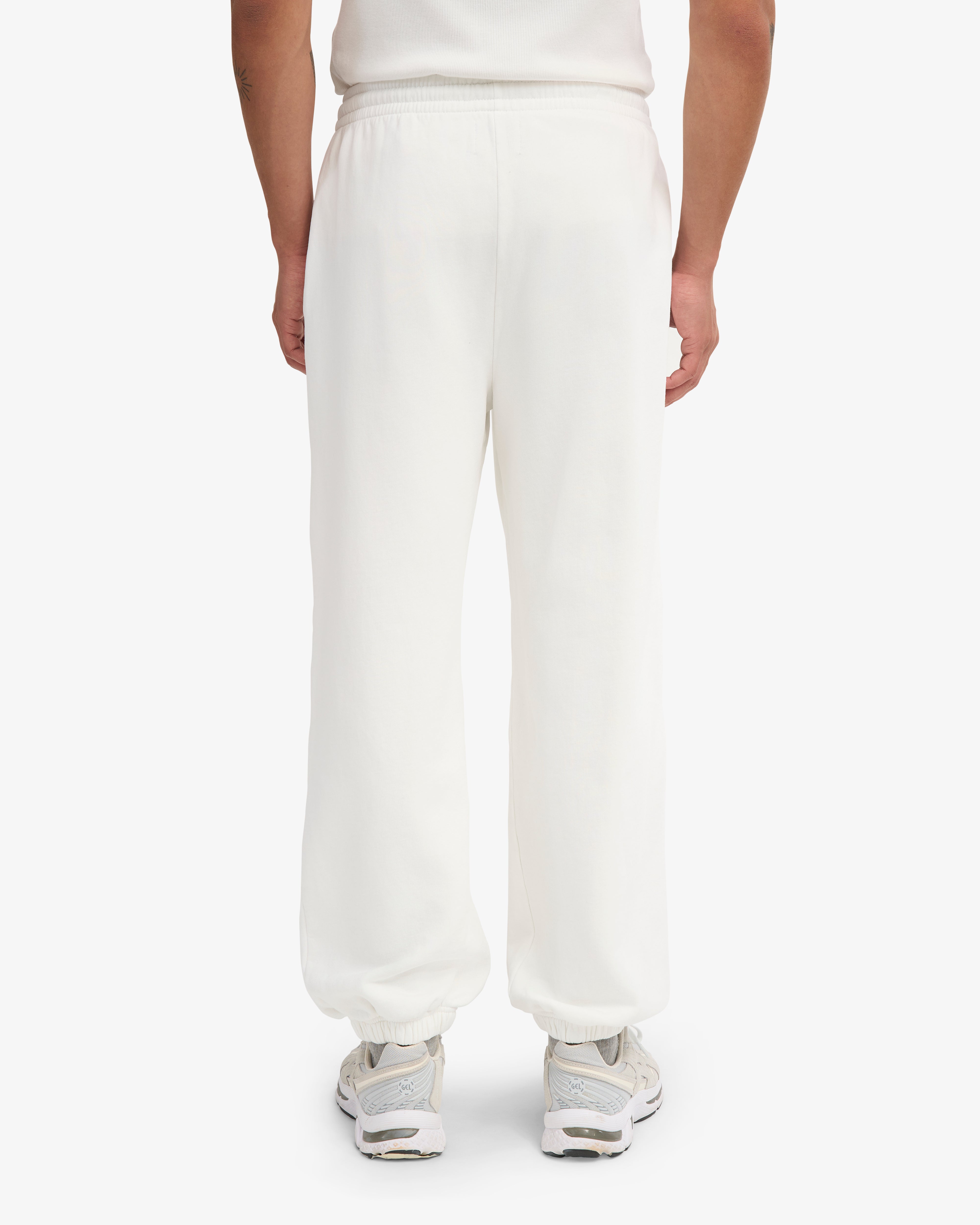 Organic Relaxed Sweatpants - Optical White