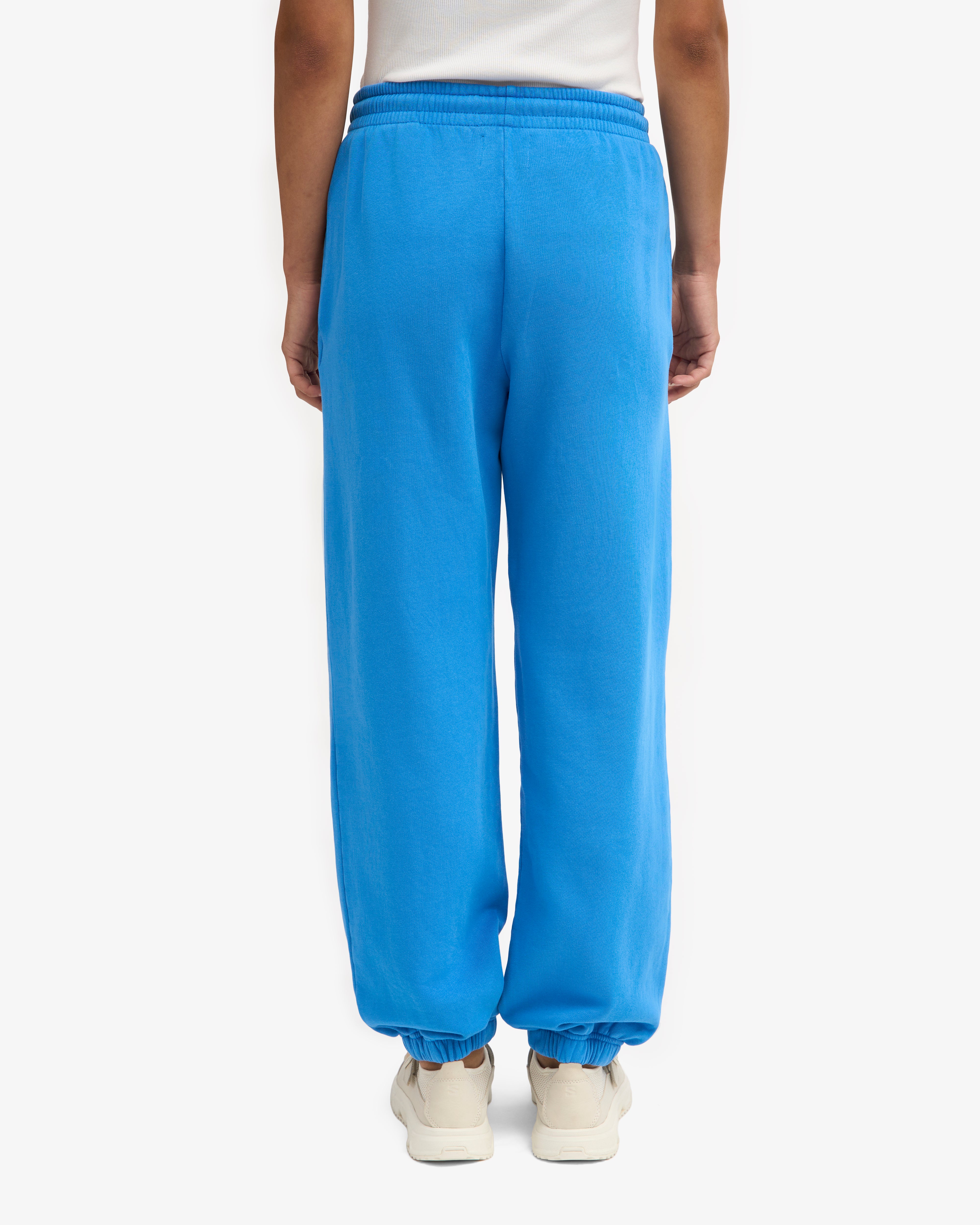 Organic Relaxed Sweatpants - Pacific Blue