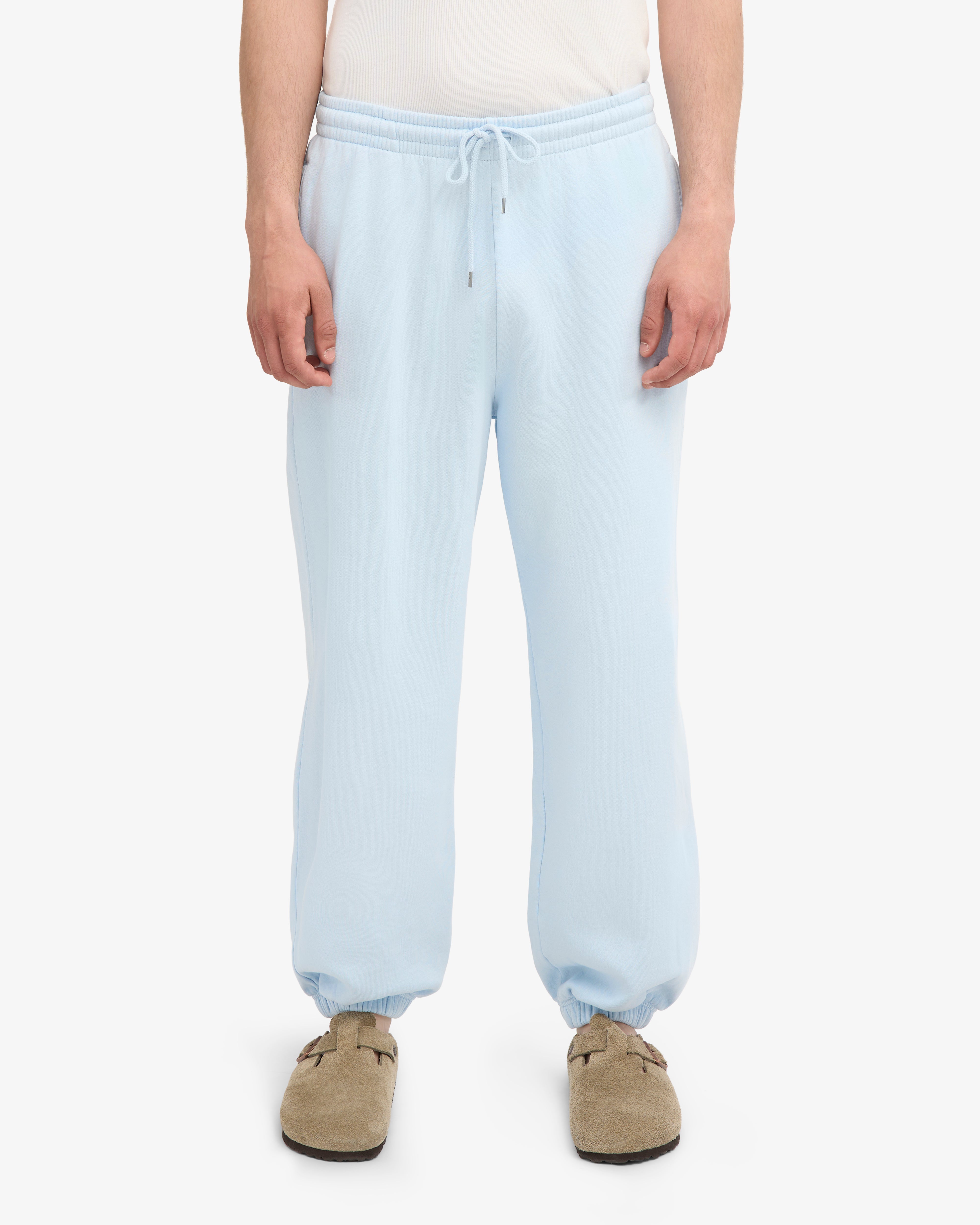 Organic Relaxed Sweatpants - Polar Blue
