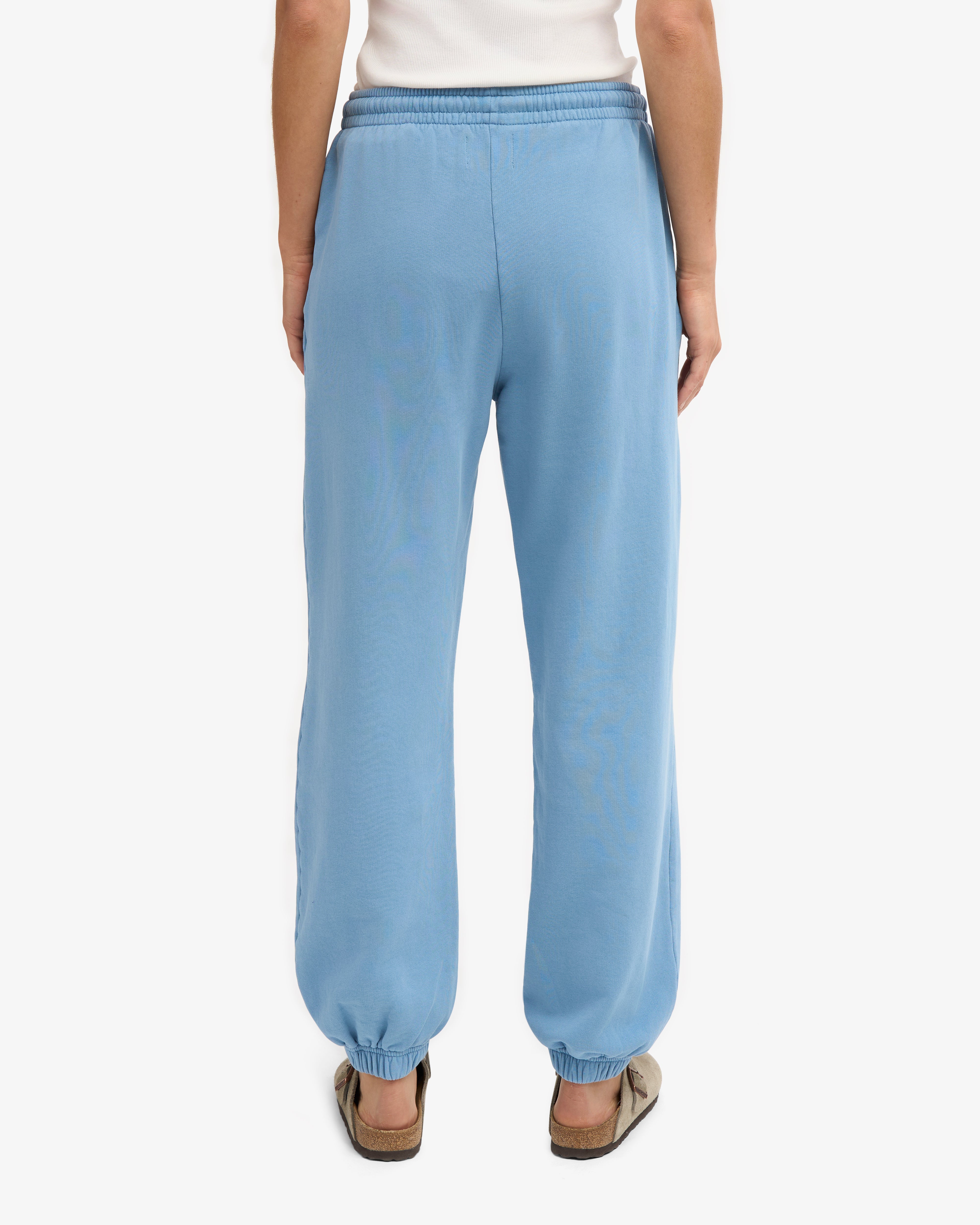 Organic Relaxed Sweatpants - Seaside Blue