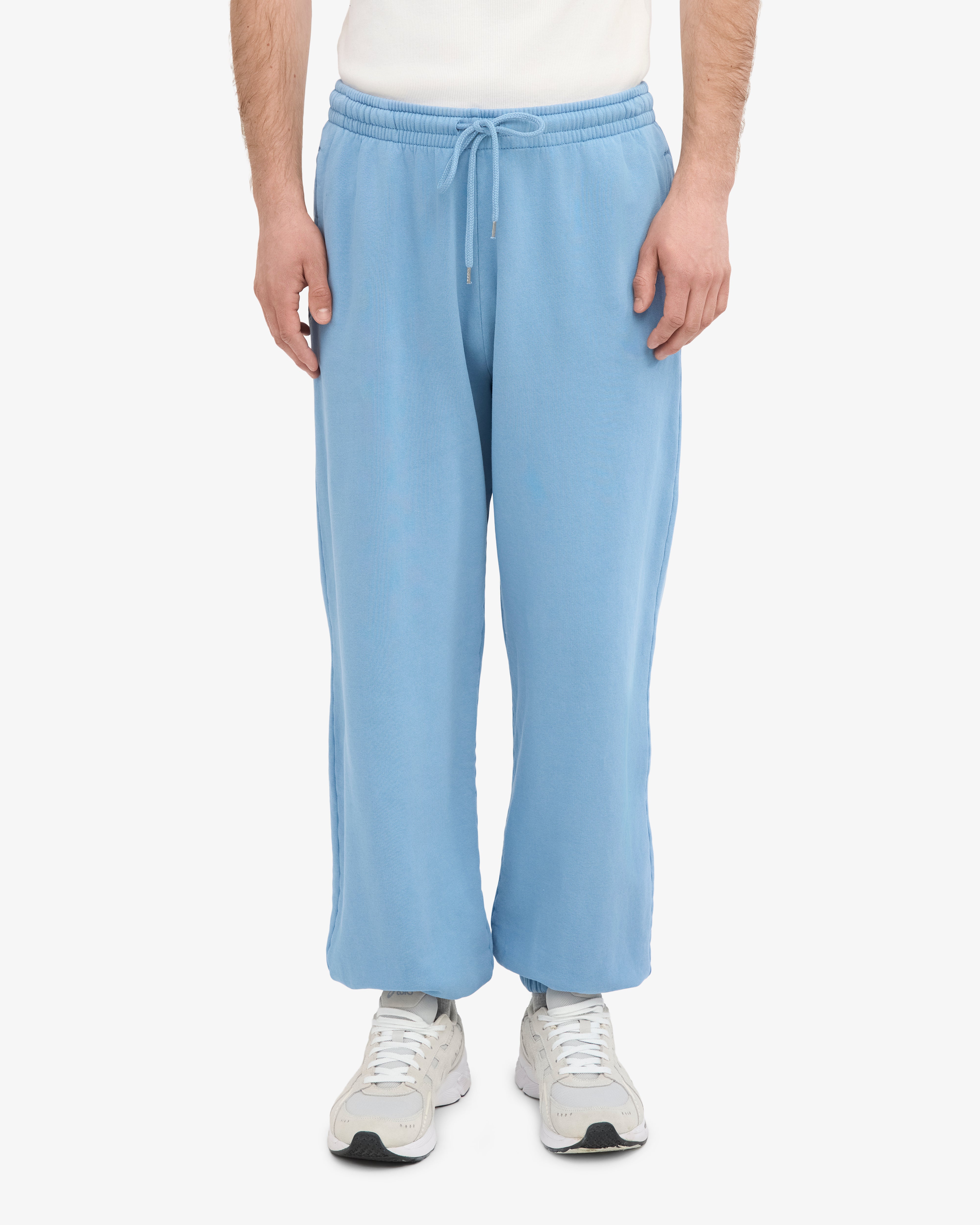 Organic Relaxed Sweatpants - Seaside Blue