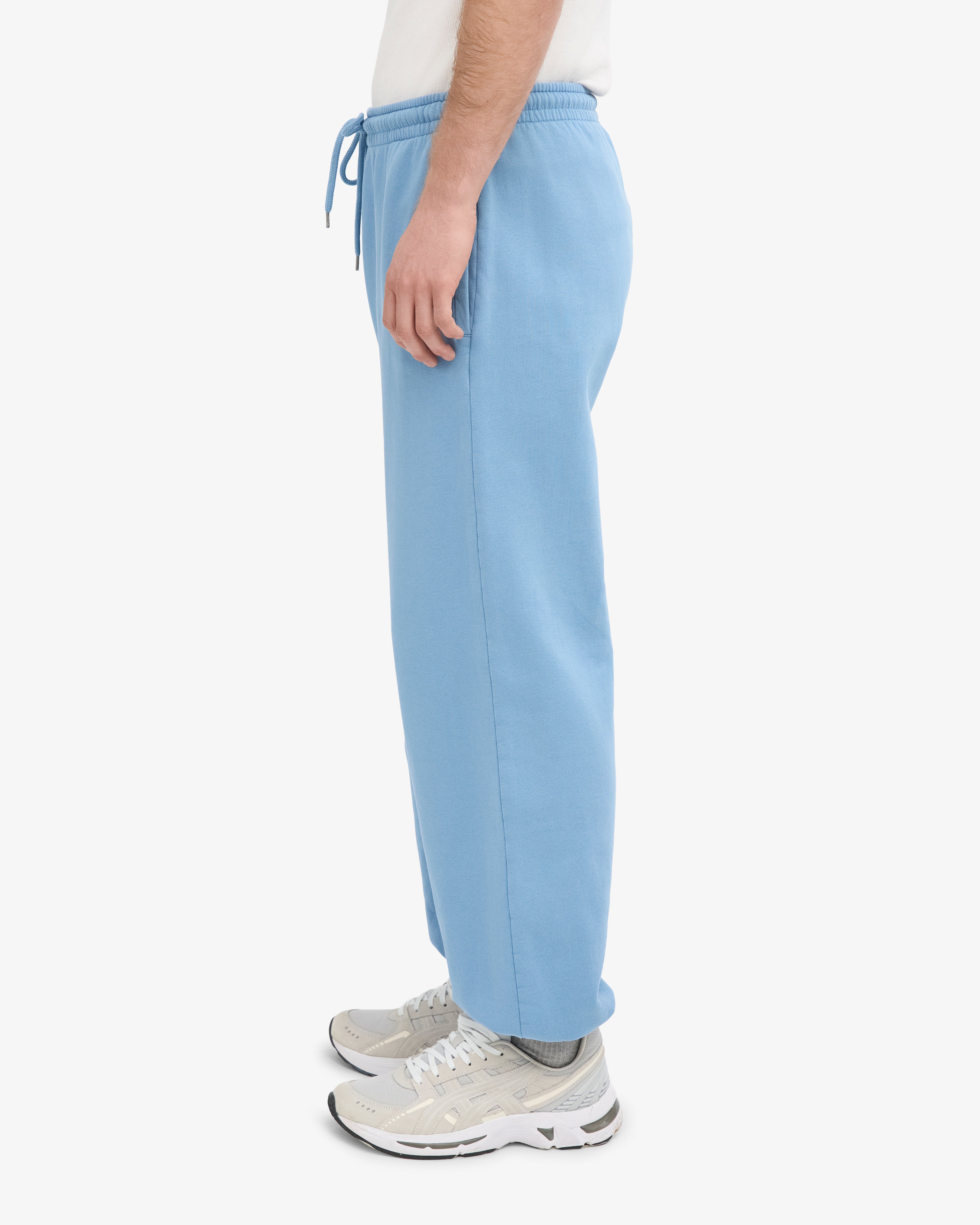 Organic Relaxed Sweatpants - Seaside Blue