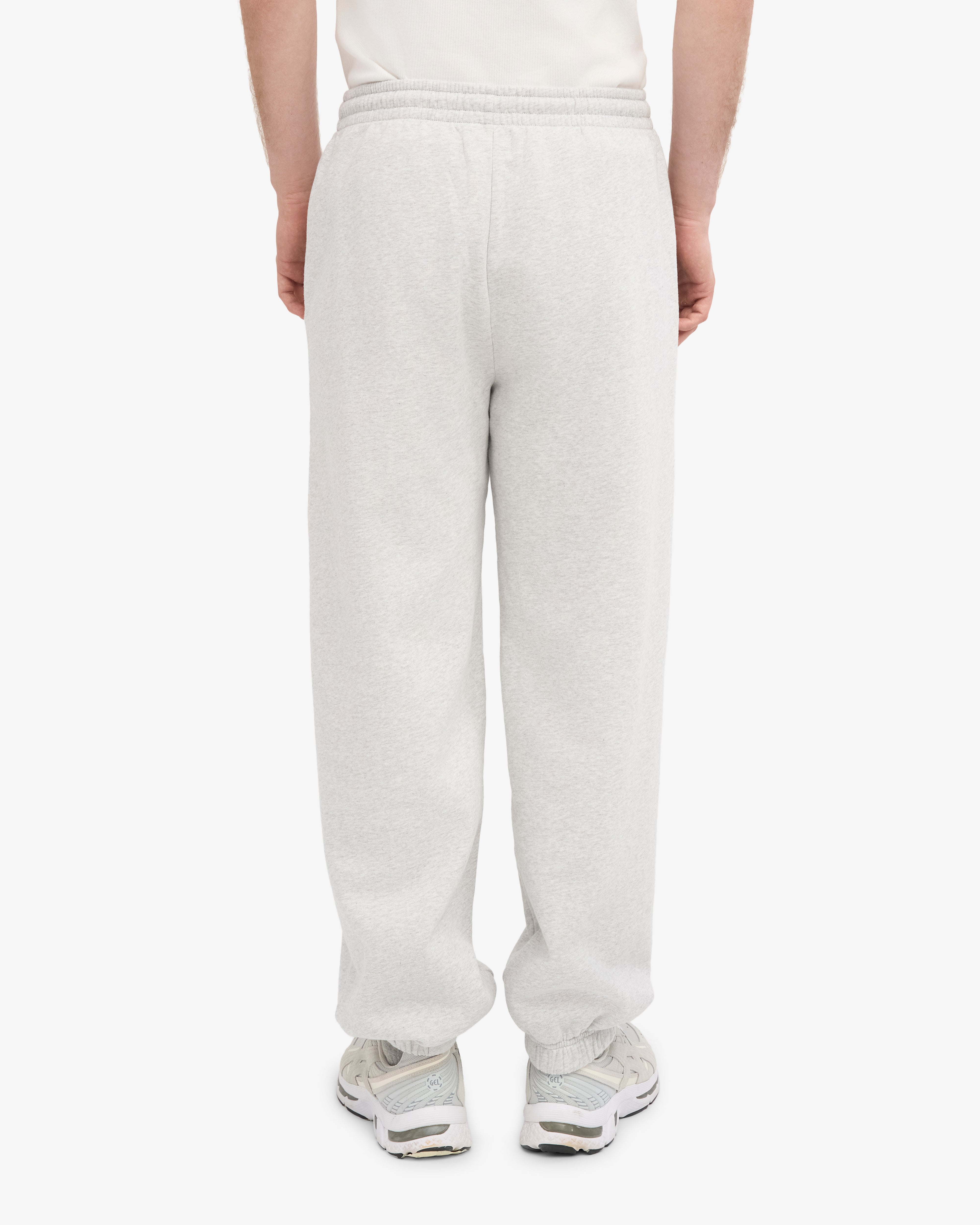 Organic Relaxed Sweatpants - Snow Melange