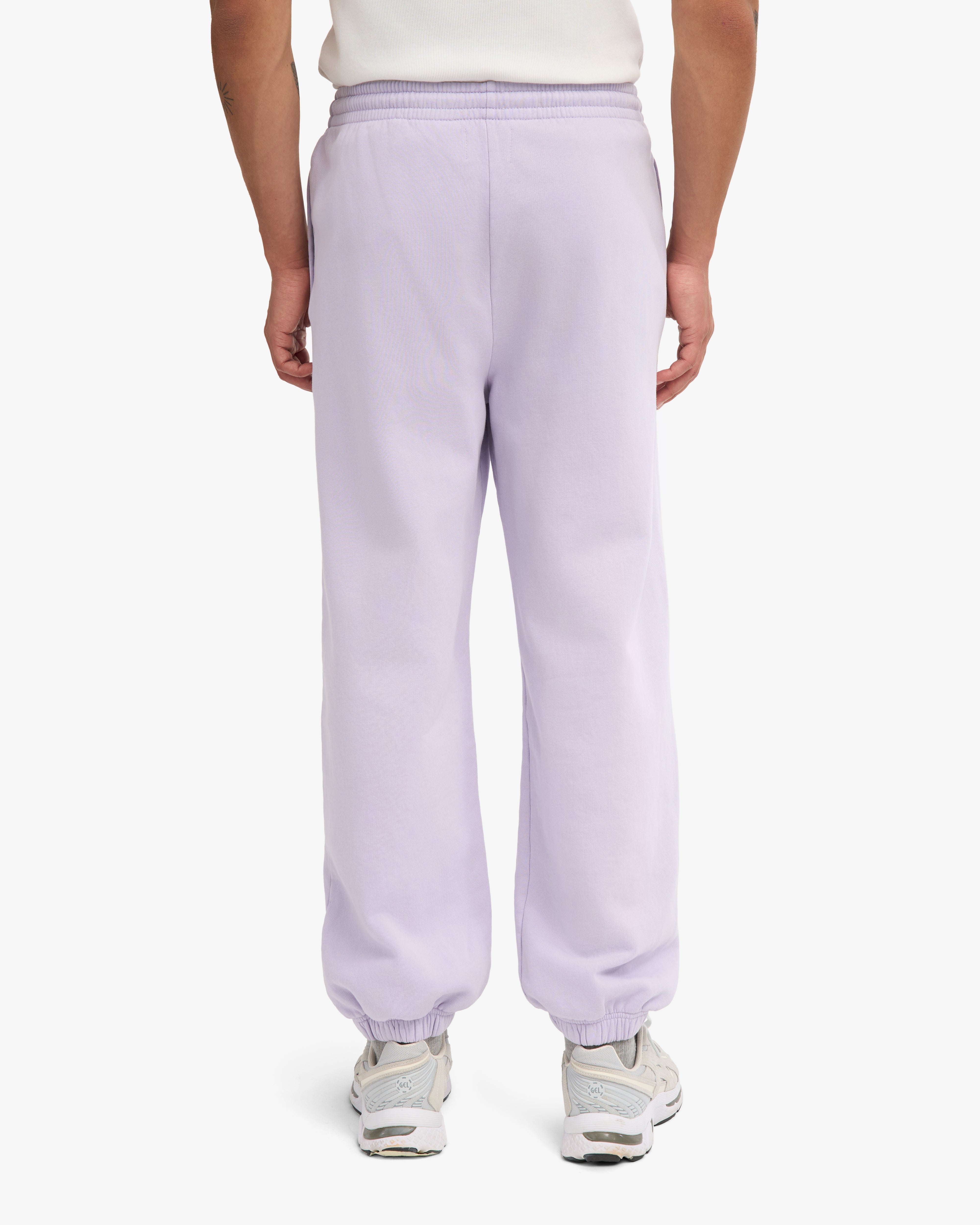 Organic Relaxed Sweatpants - Soft Lavender