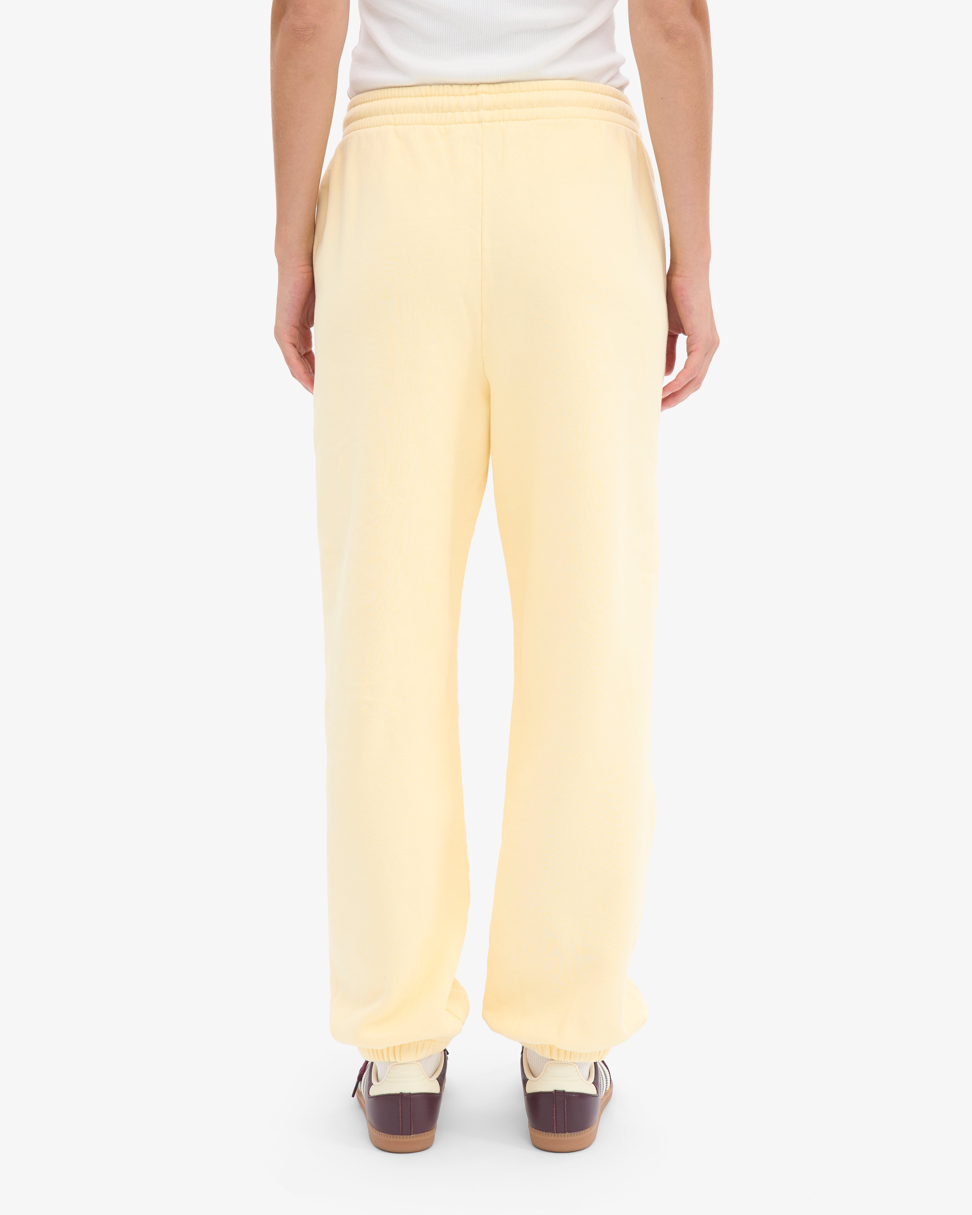 Organic Relaxed Sweatpants - Soft Yellow