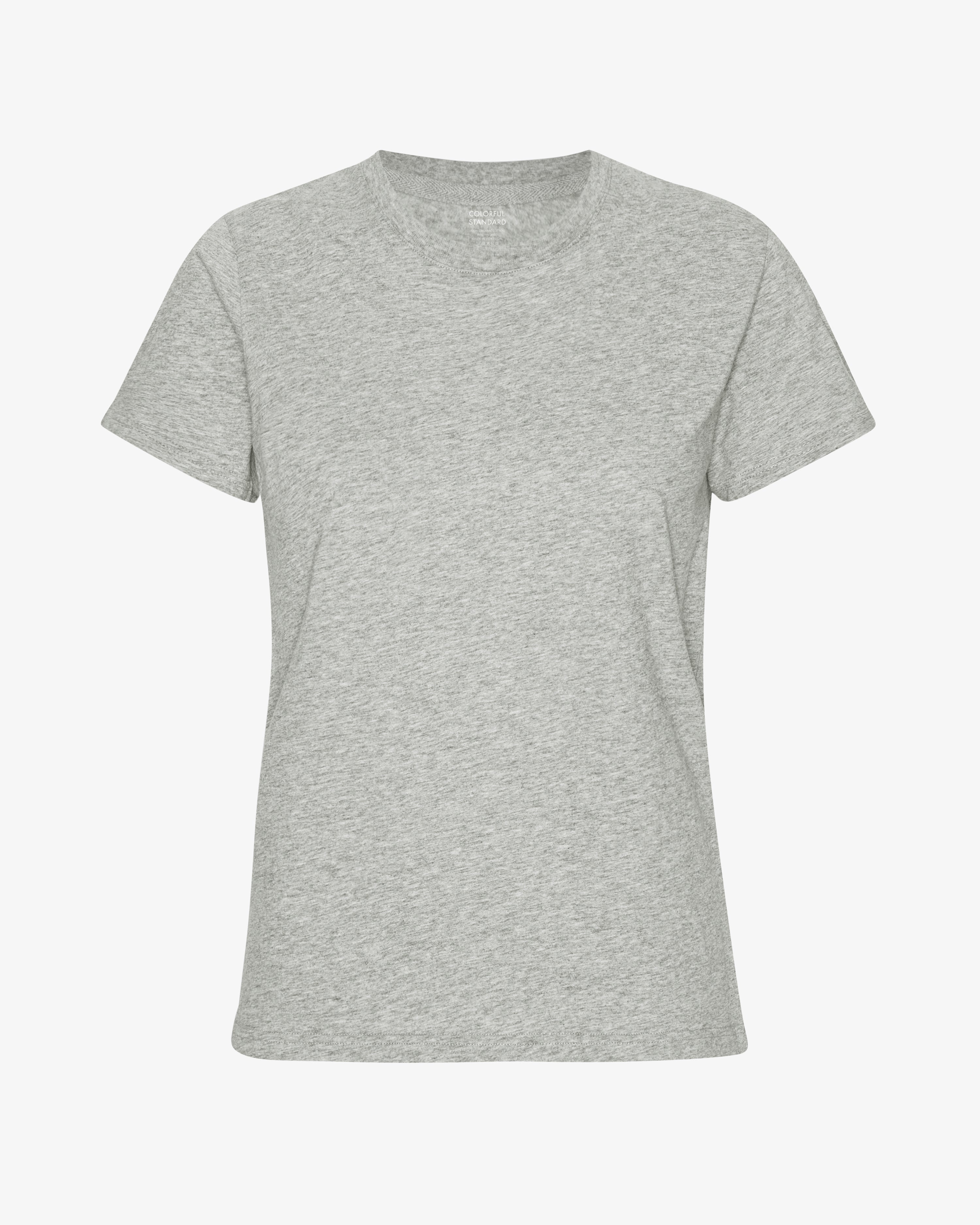 Women Light Organic Tee - Heather Grey