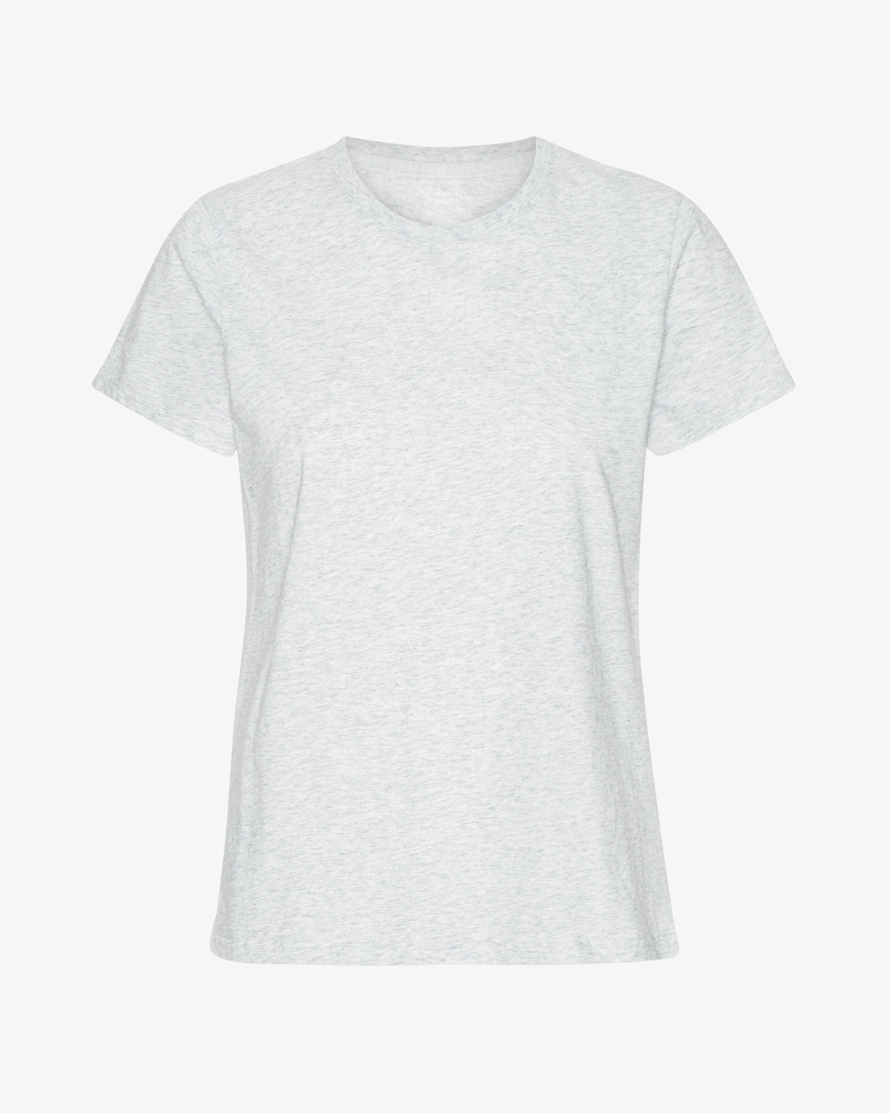 Women Light Organic Tee - Snow Melange