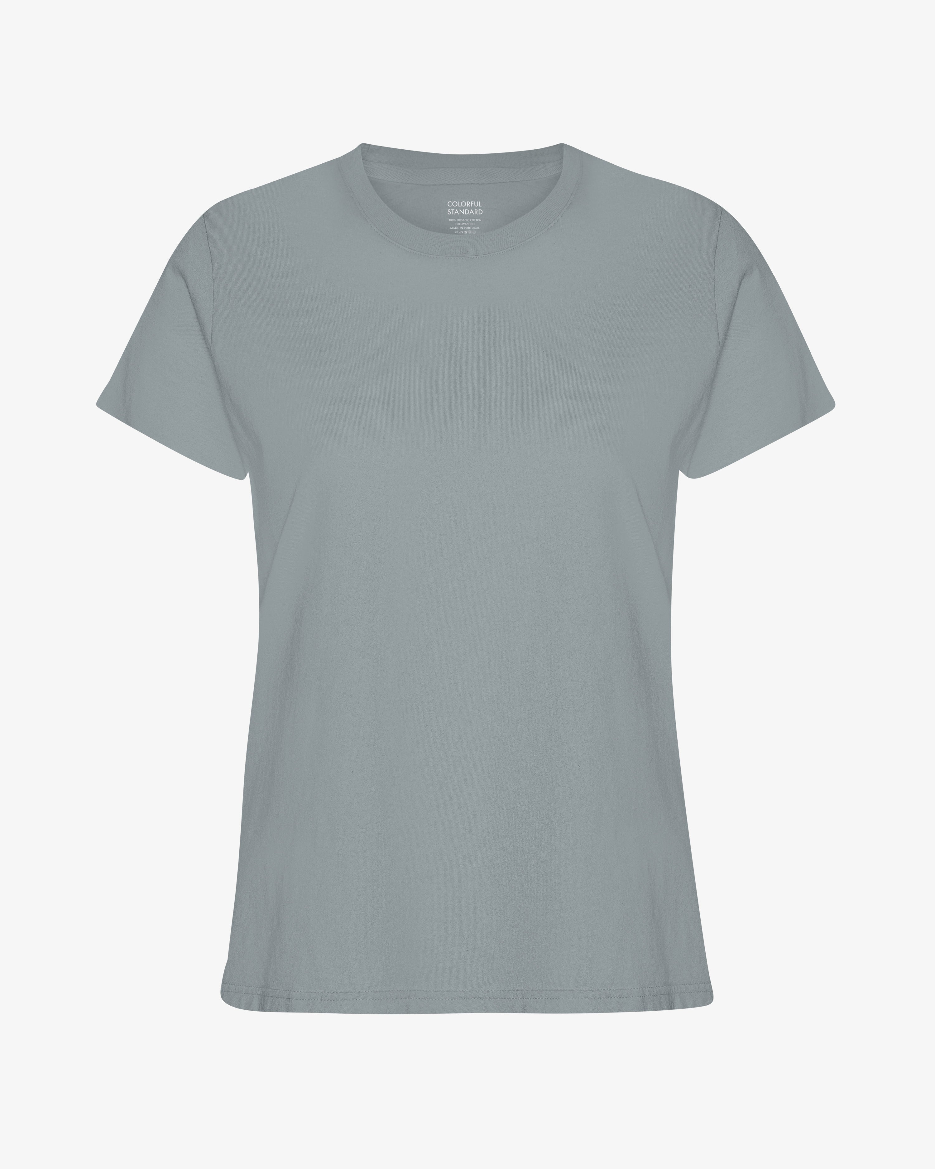 Women Light Organic Tee - Steel Blue