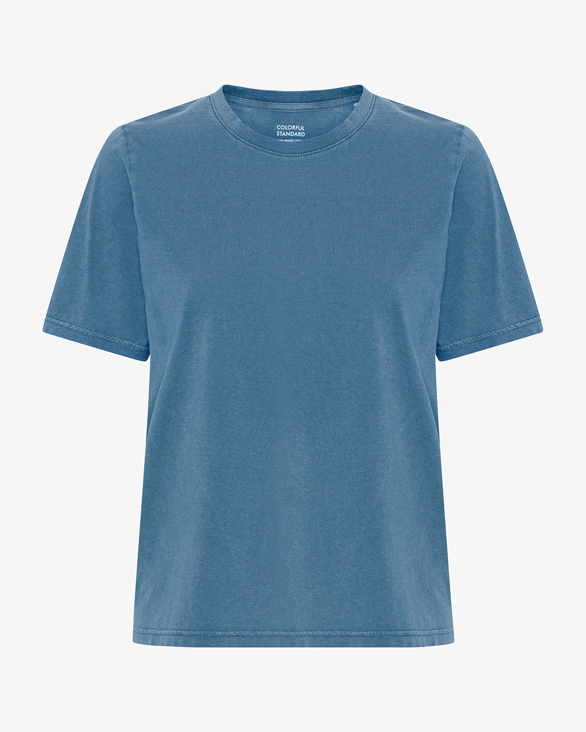 Women Light Organic Tee - Faded Indigo