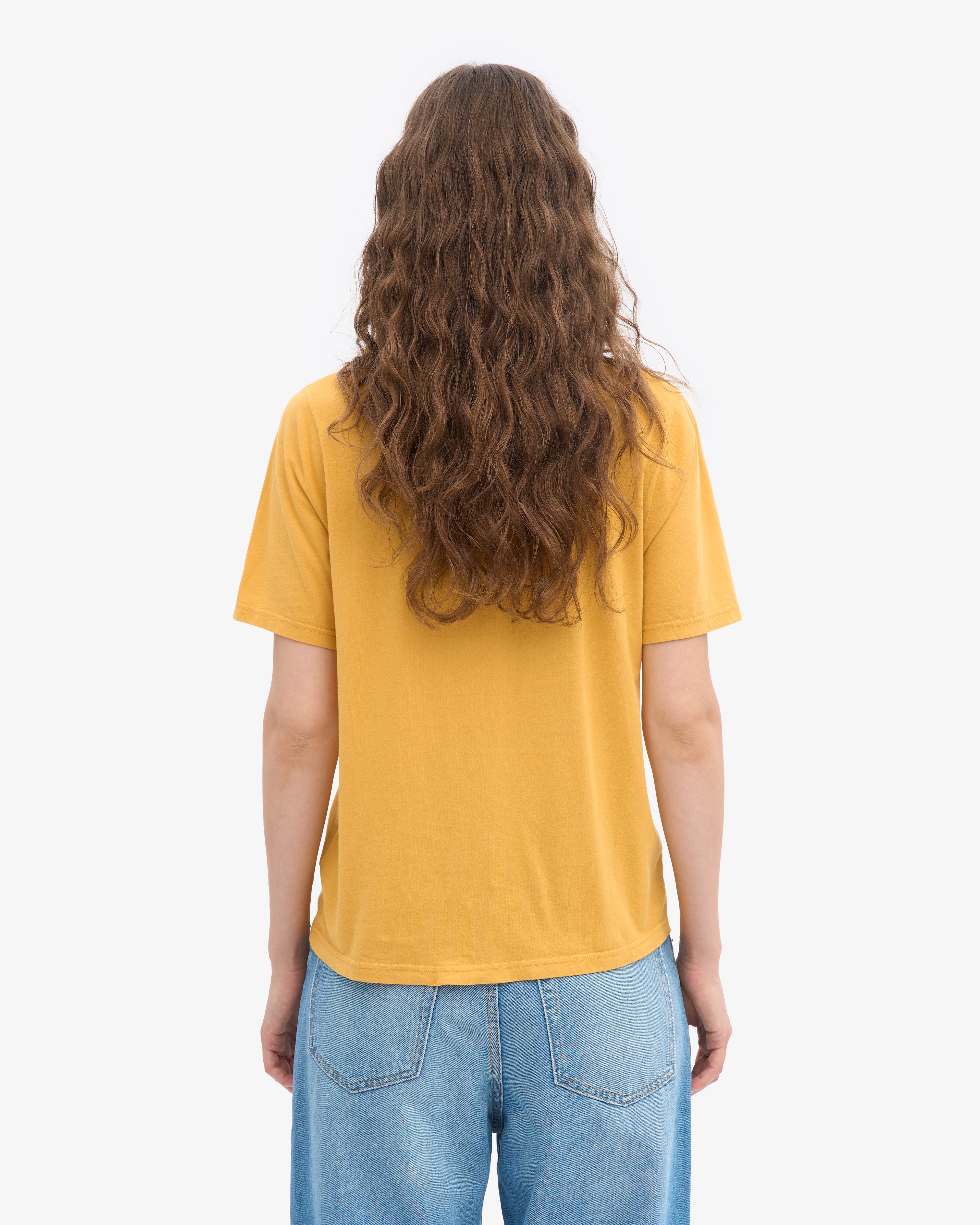 Women Light Organic Tee - Burned Yellow
