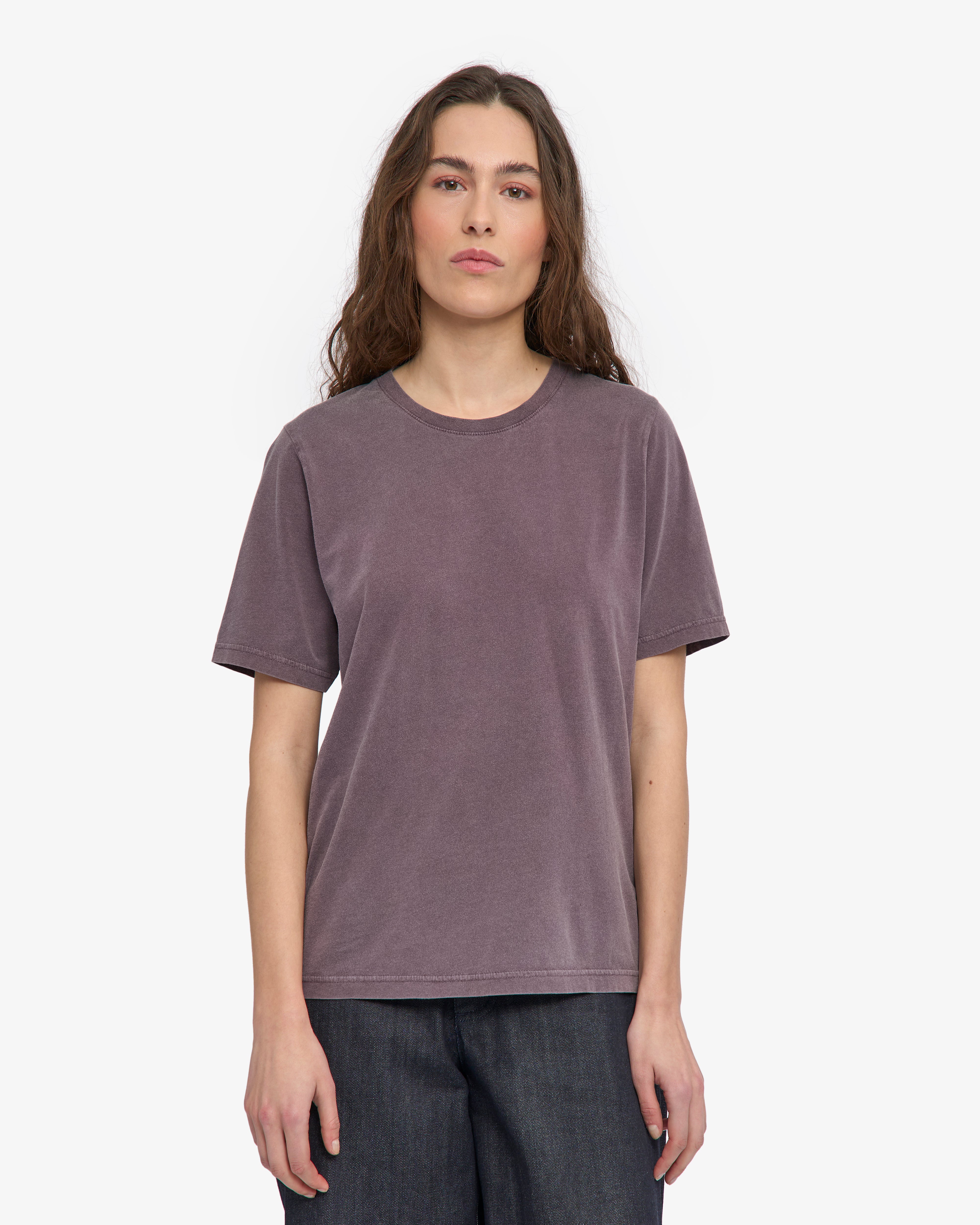 Women Light Organic Tee - Faded Grape