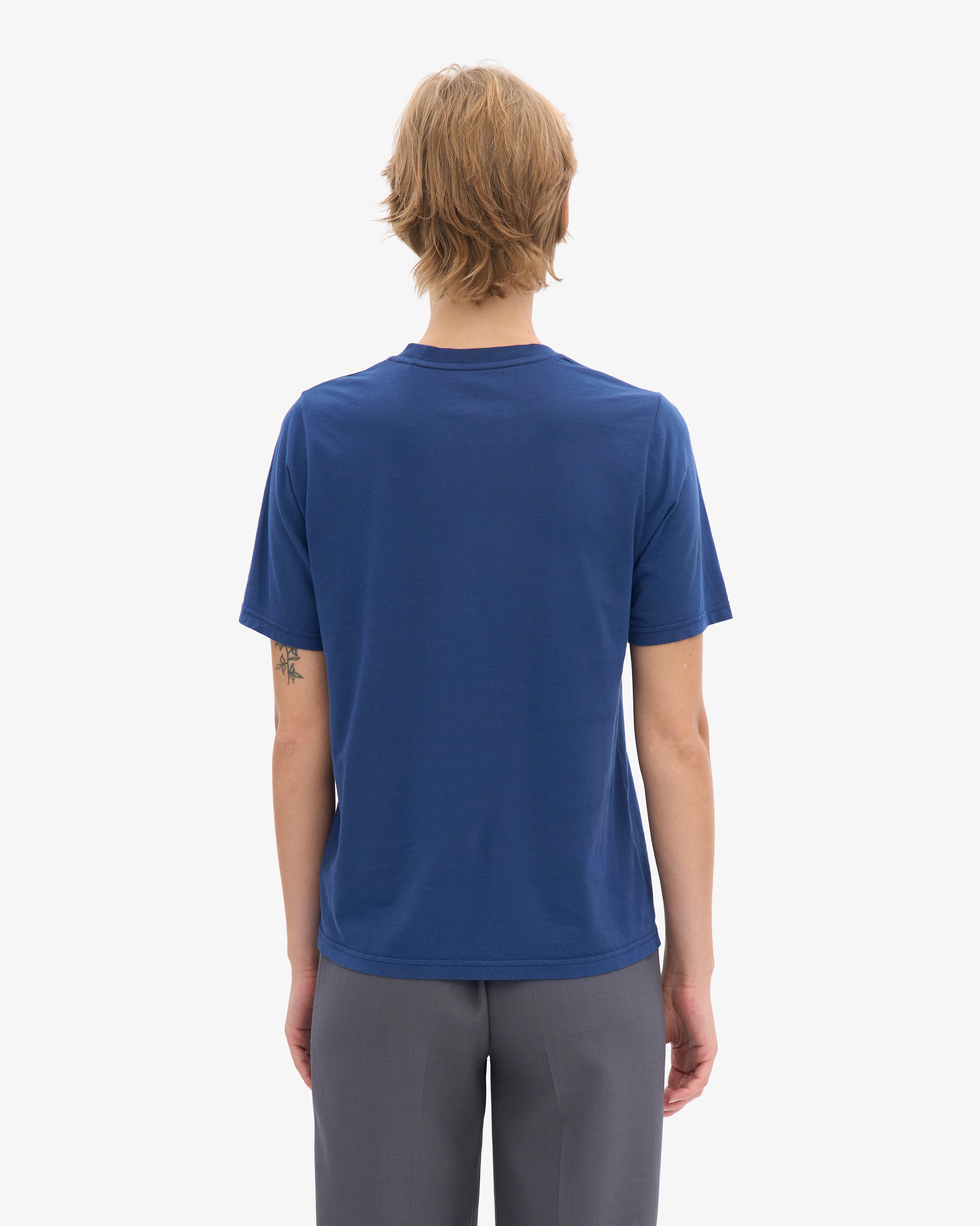 Women Light Organic Tee - Marine Blue