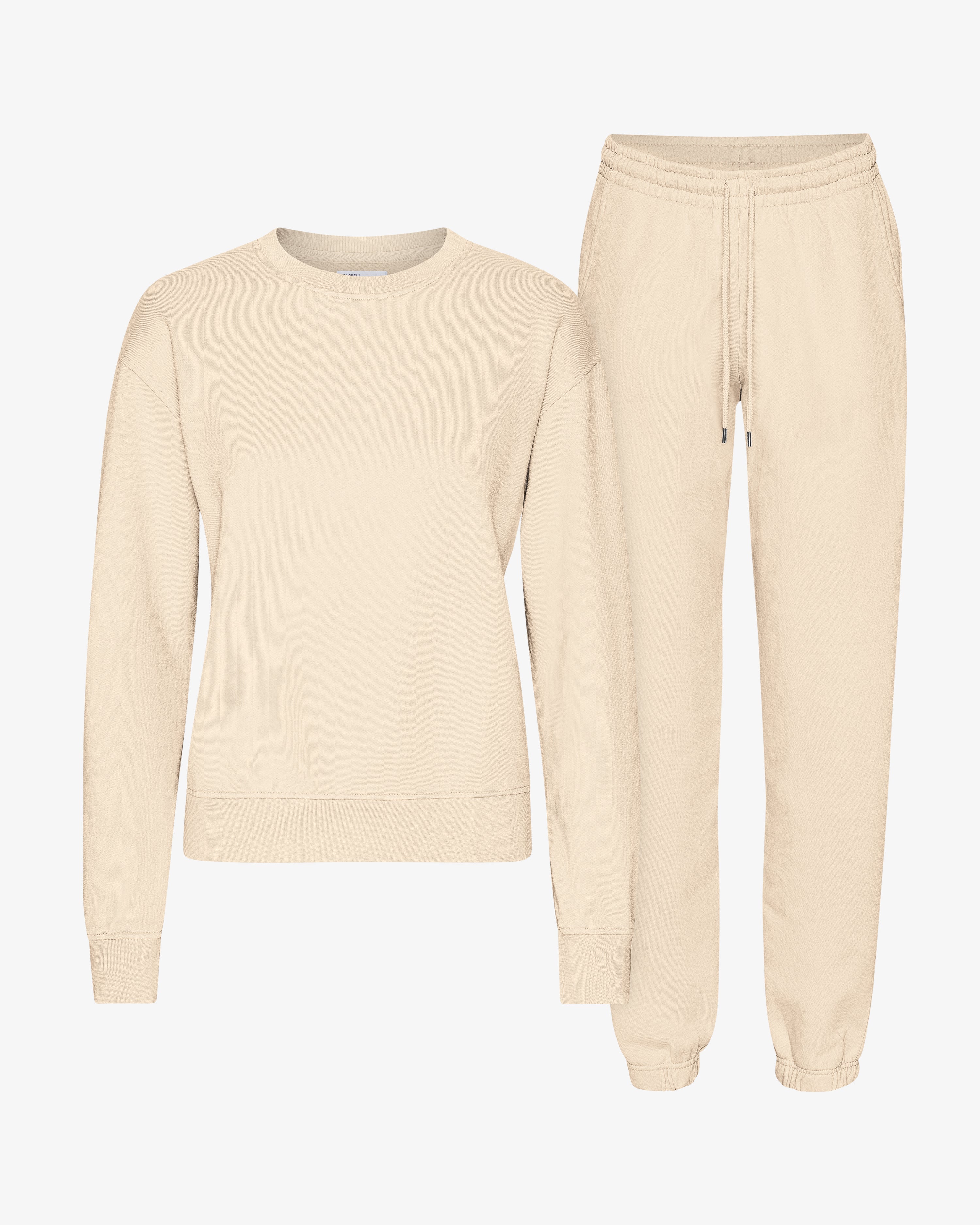 Organic Classic Sweatsuit - Ivory White