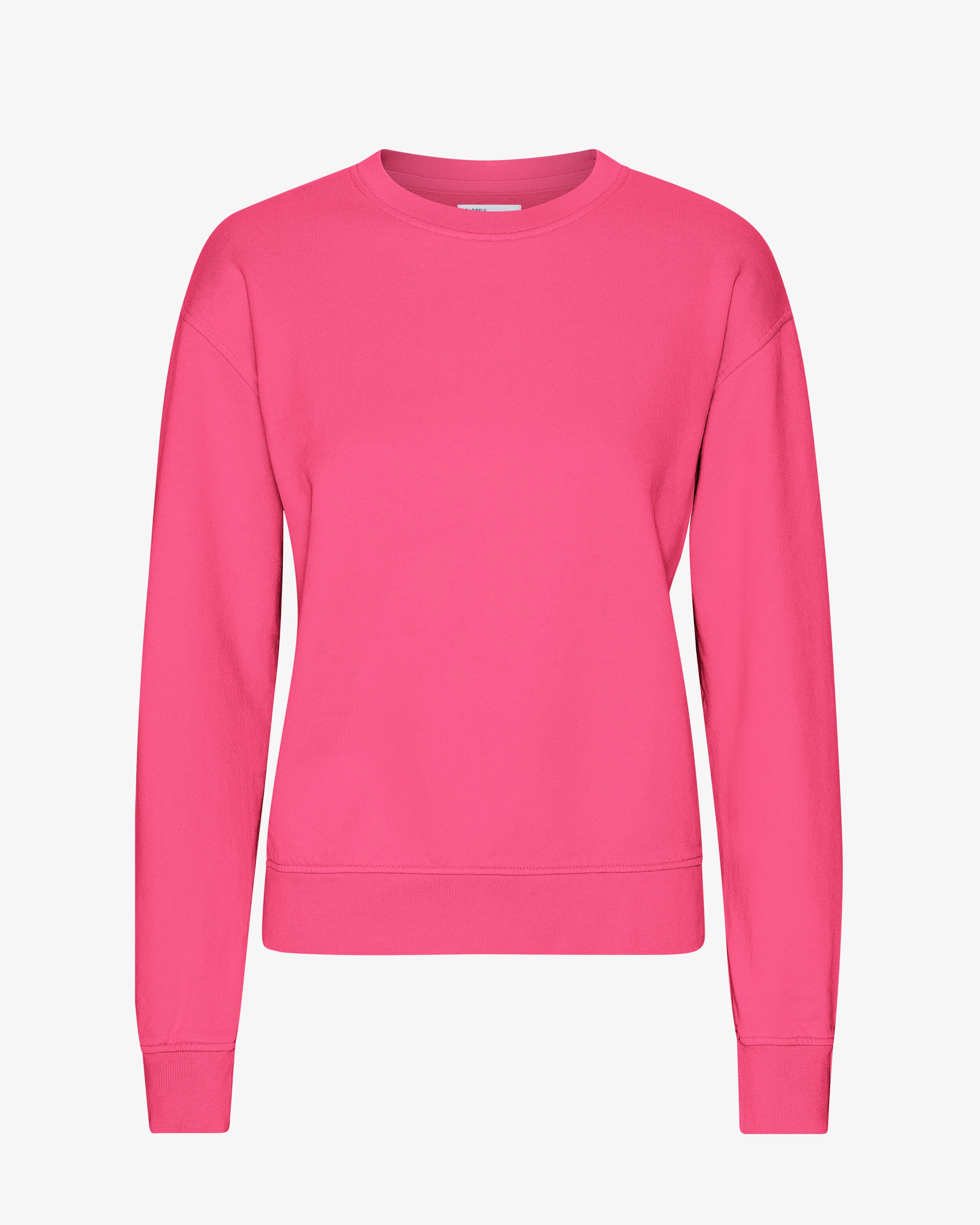 Women Classic Organic Crew - Bubblegum Pink