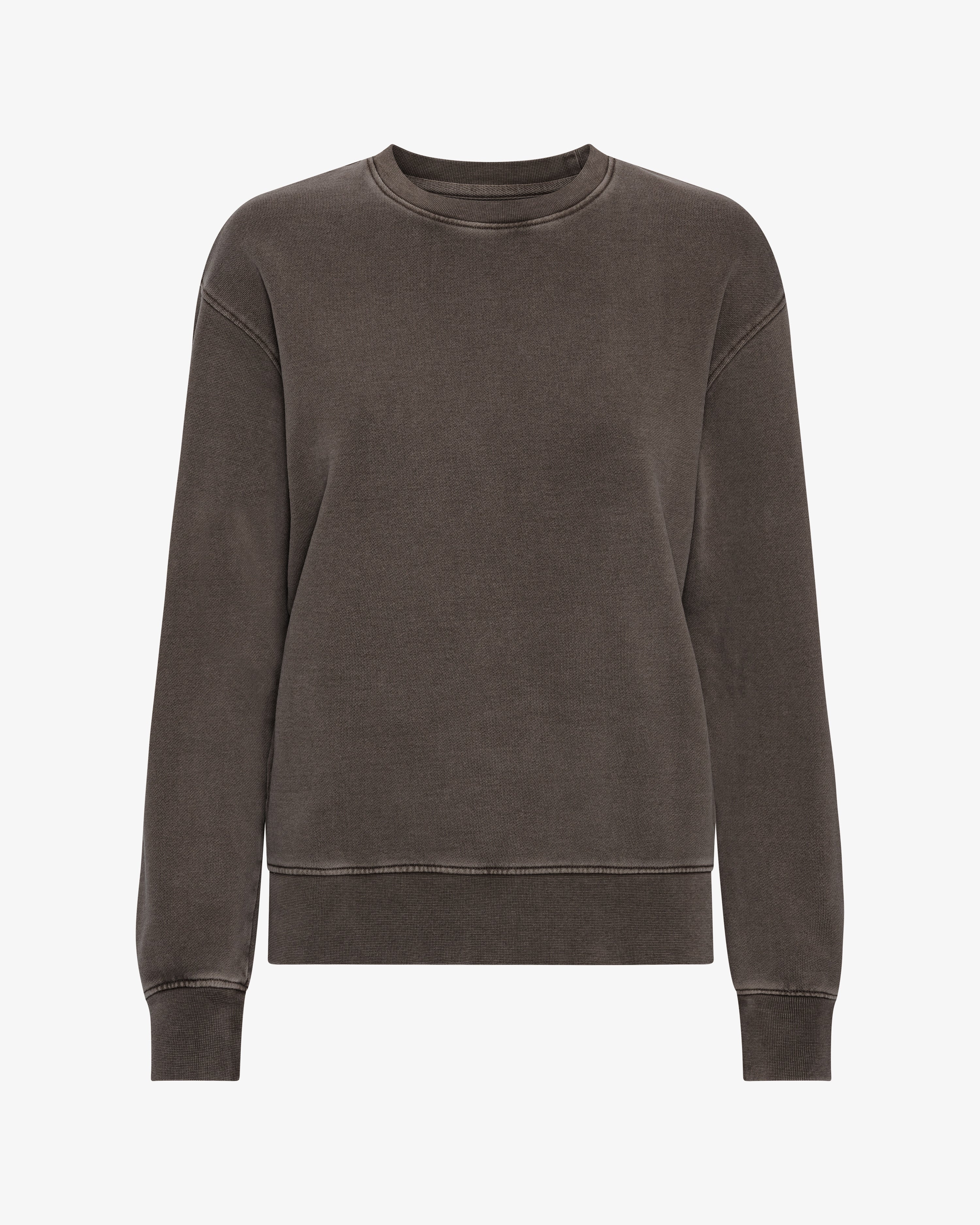 Women Classic Organic Crew - Faded Mud