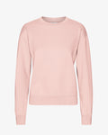 Women Classic Organic Crew - Faded Pink