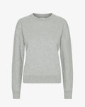 Women Classic Organic Crew - Heather Grey