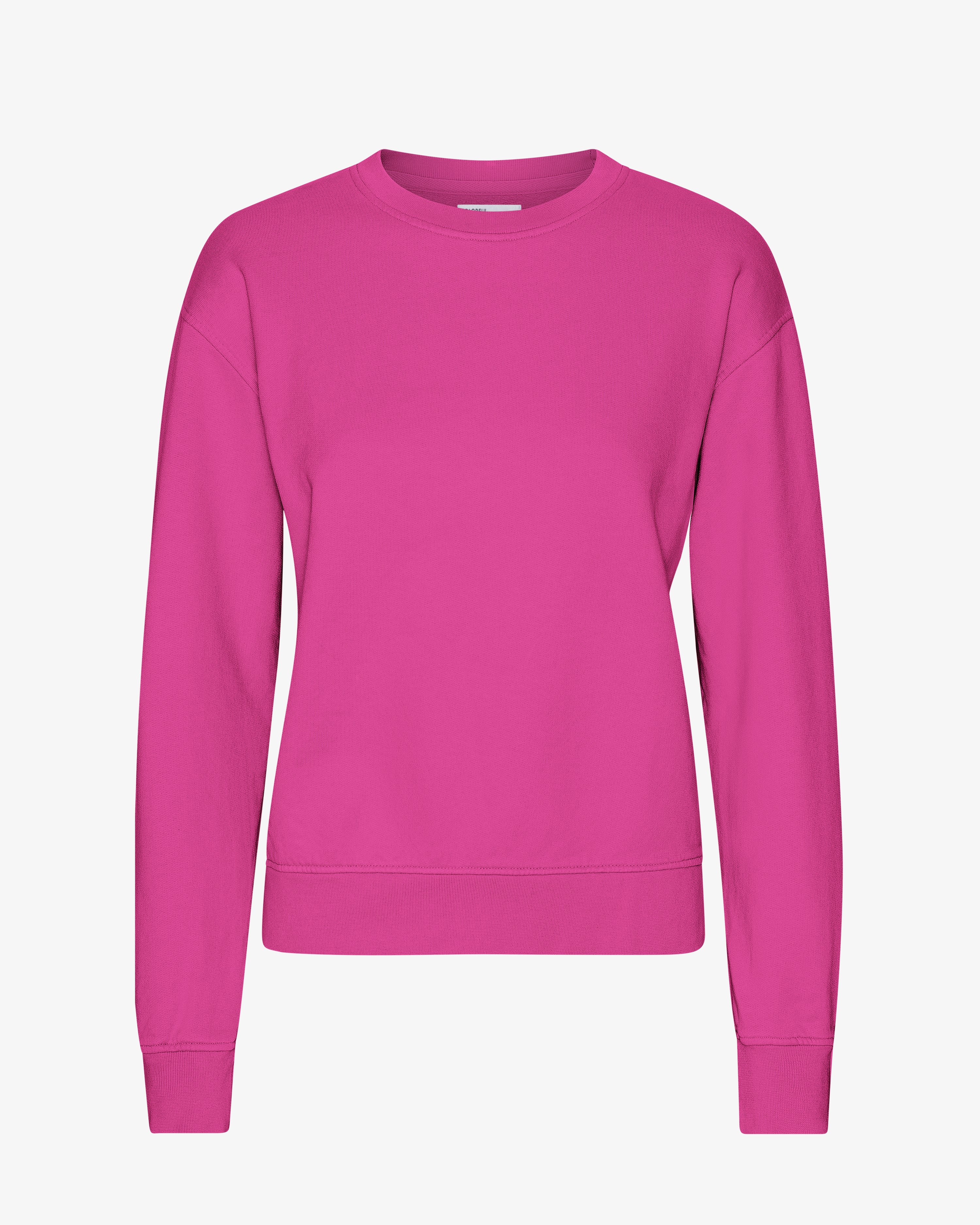 Women Classic Organic Crew - Magenta Blaze