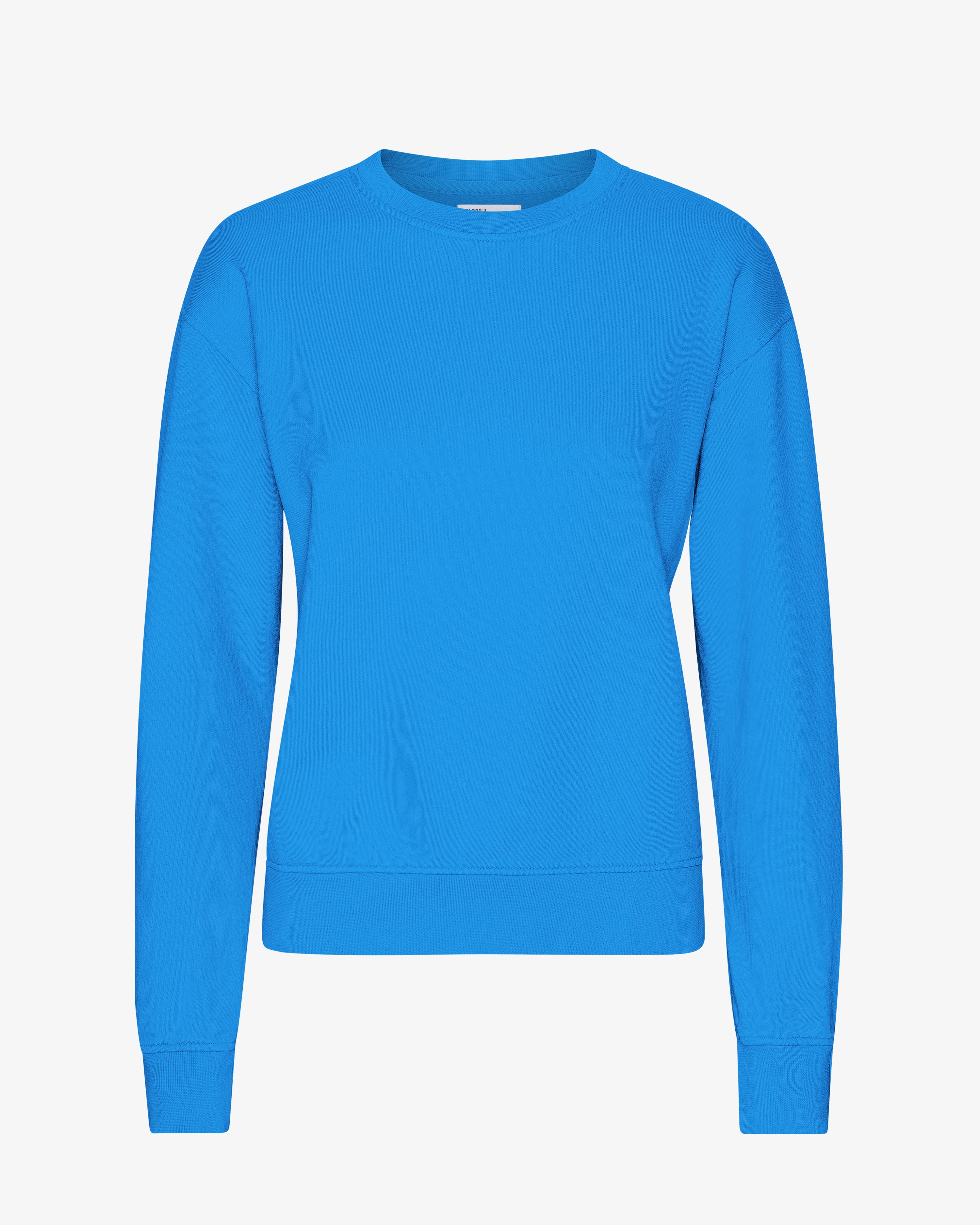 Women Classic Organic Crew - Pacific Blue