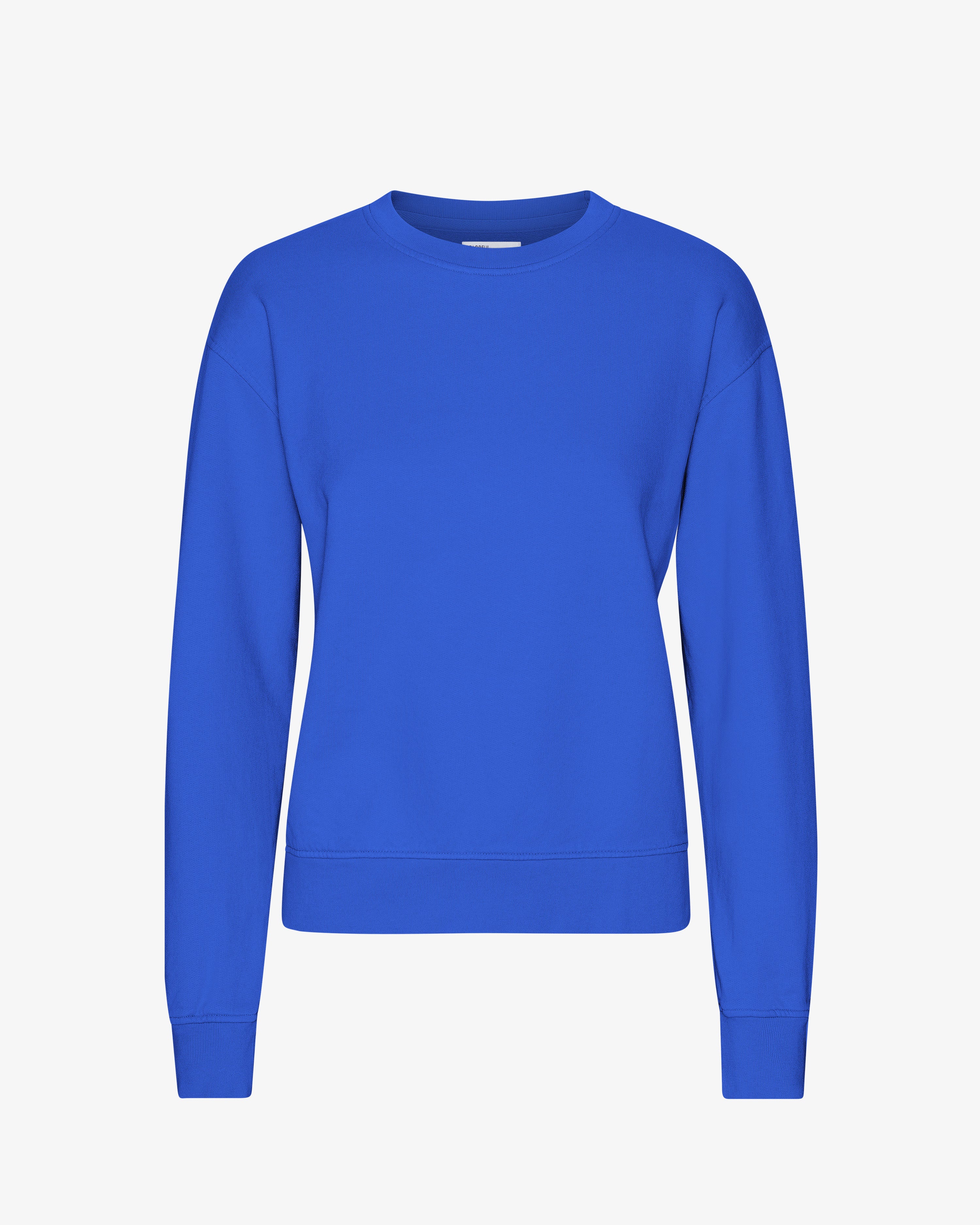 Women Classic Organic Crew - Sapphire Blue