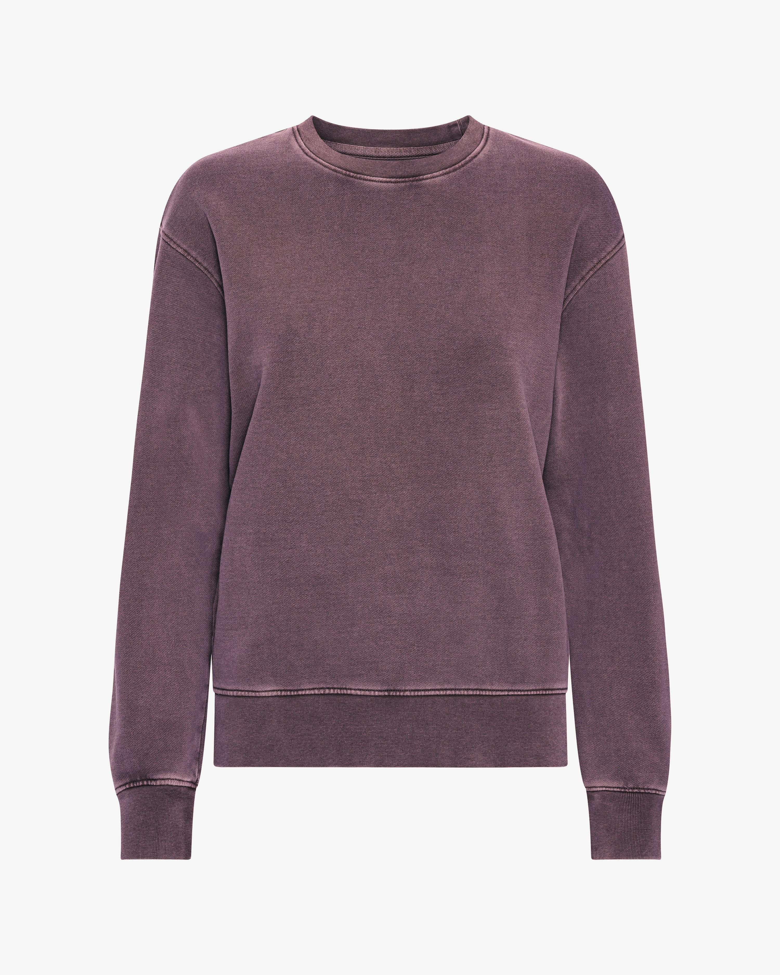 Women Classic Organic Crew - Faded Grape
