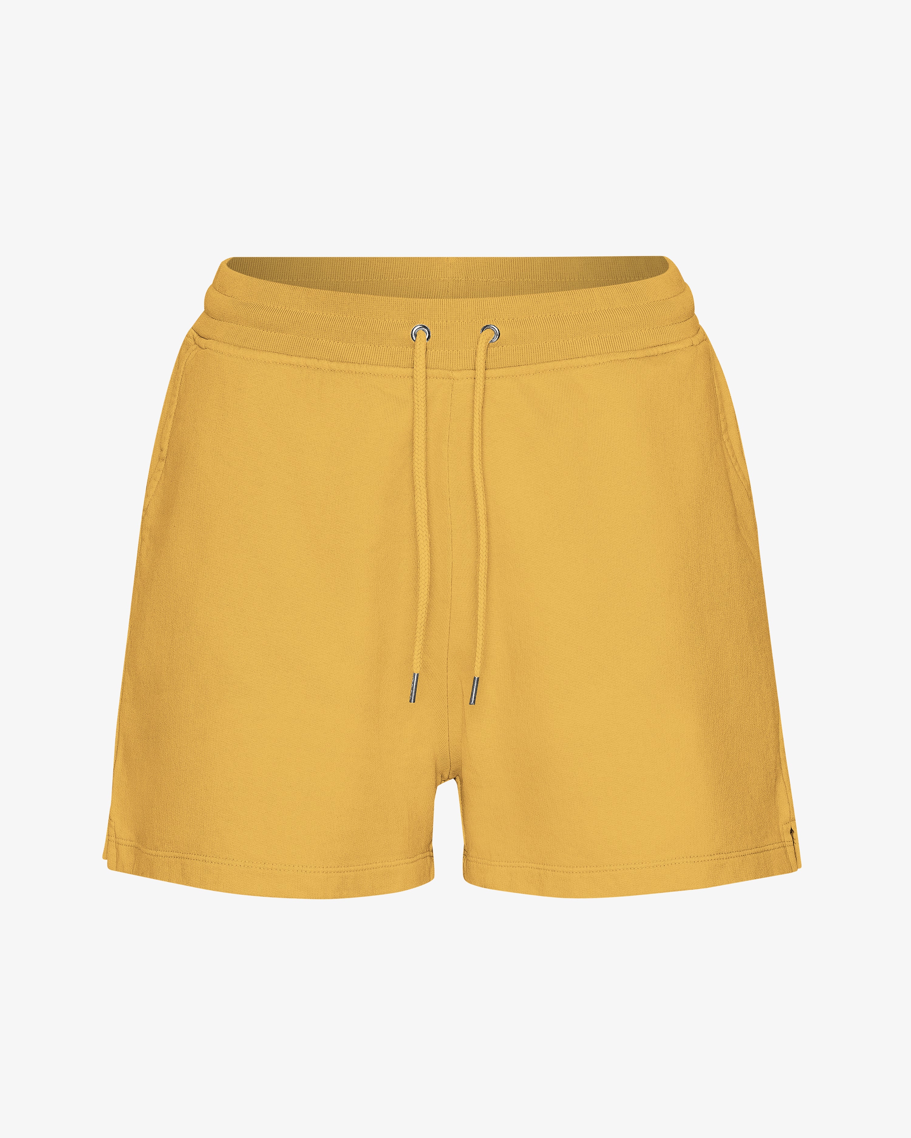 Women Organic Sweatshorts - Burned Yellow