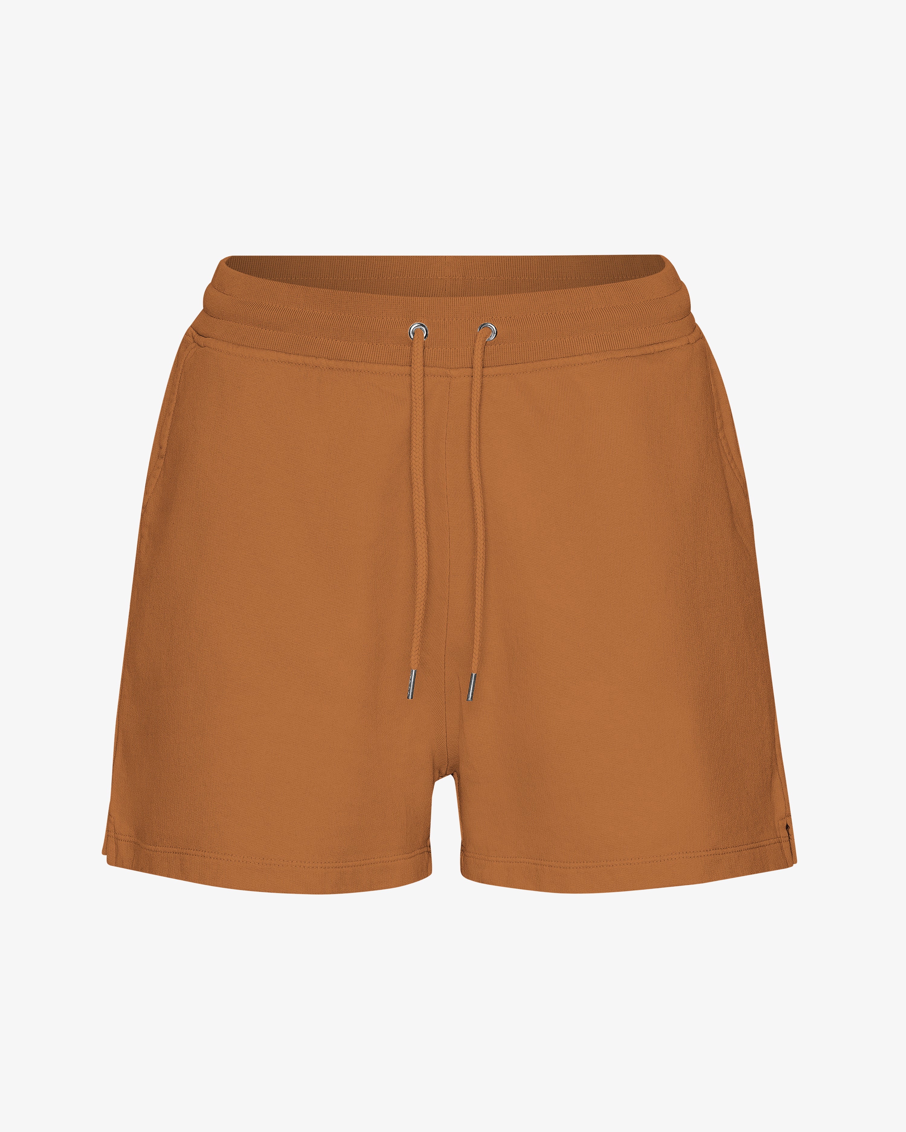 Women Organic Sweatshorts - Ginger Brown