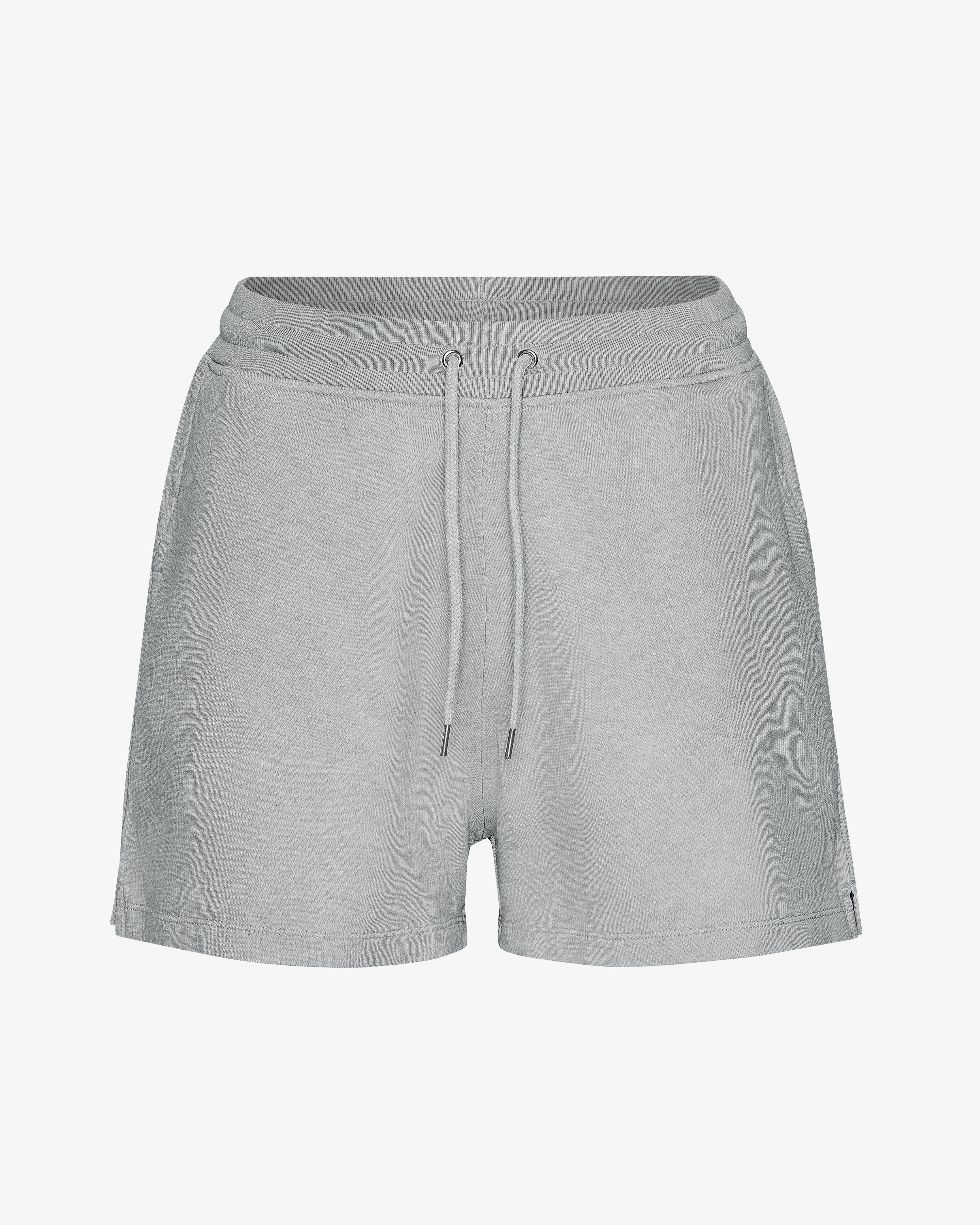 Women Organic Sweatshorts - Heather Grey