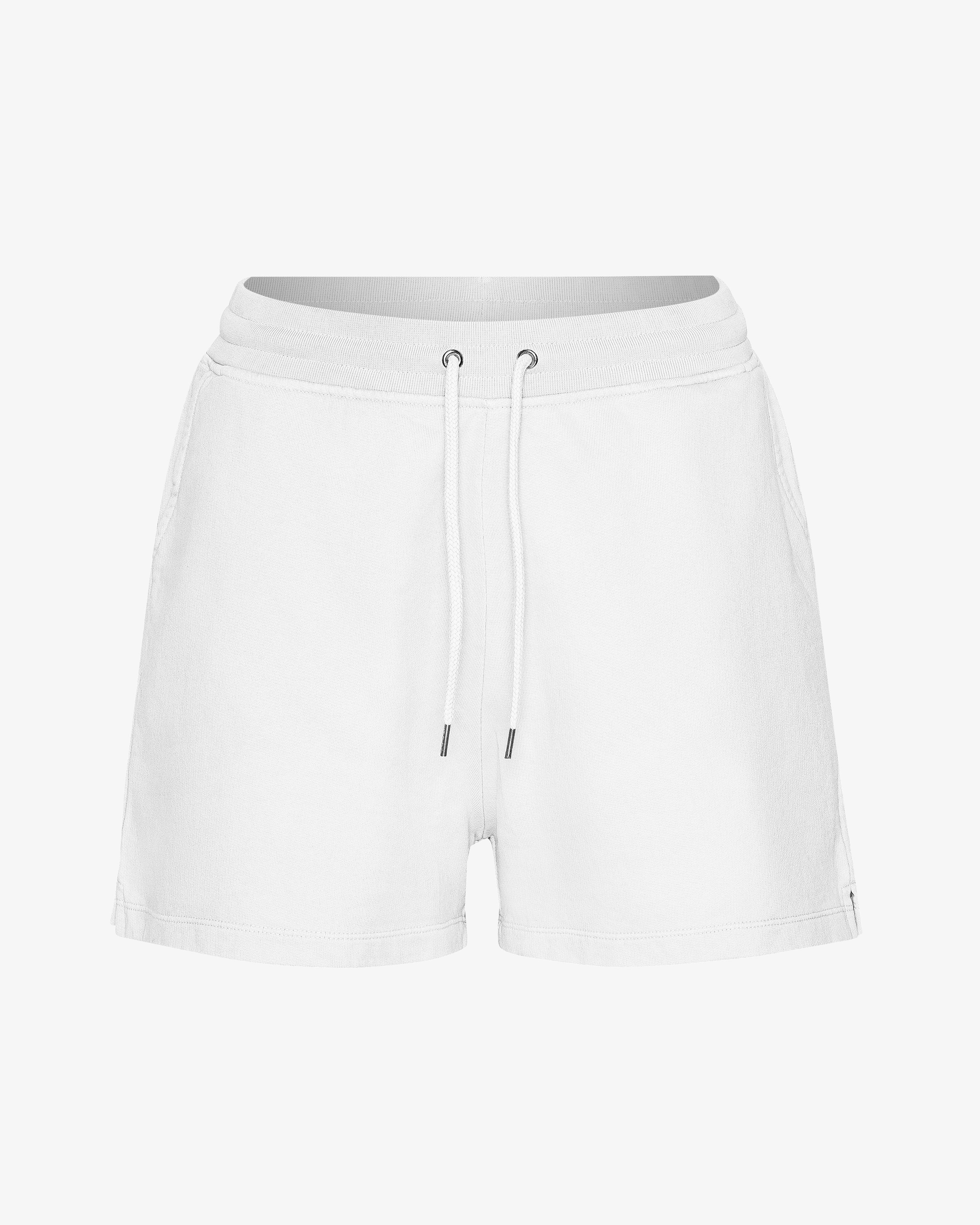 Women Organic Sweatshorts - Optical White