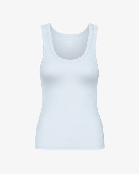 ri　AULAREE ORGANIC SOFT RIB TANK TOP AURALEE】 ORGANIC SOFT RIB TANK TOP / COTTON SILK STRETCH