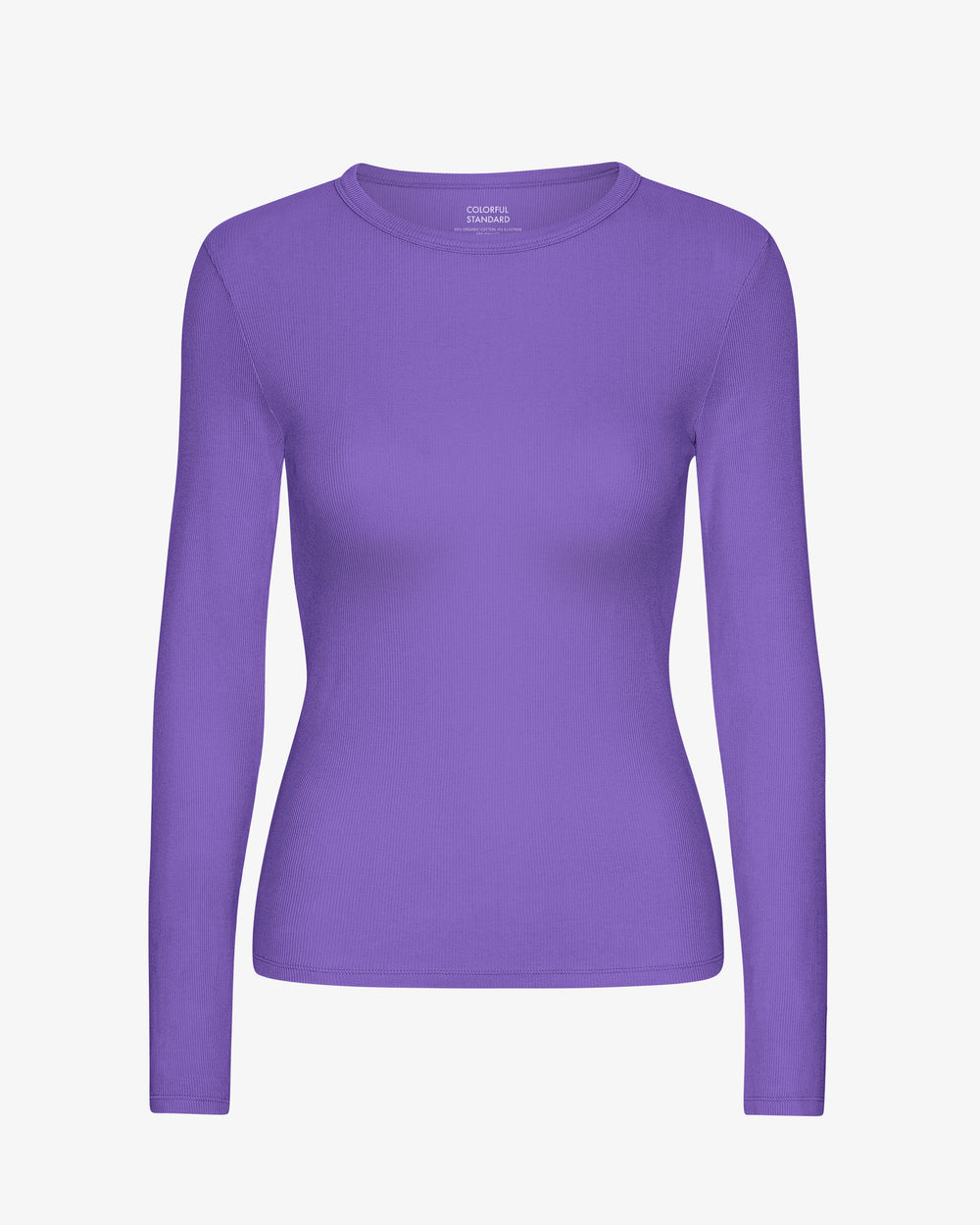Women Organic Rib LS T-Shirt - Ultra Violet – Colorful Standard