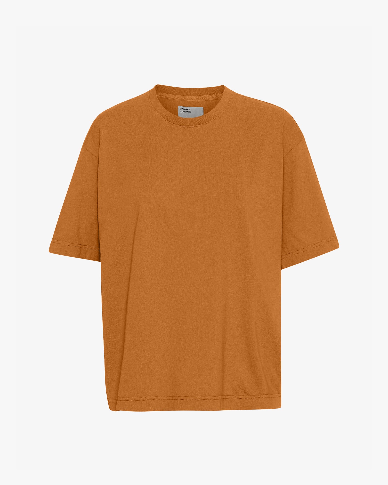 Oversized Organic T-Shirt - Ginger Brown