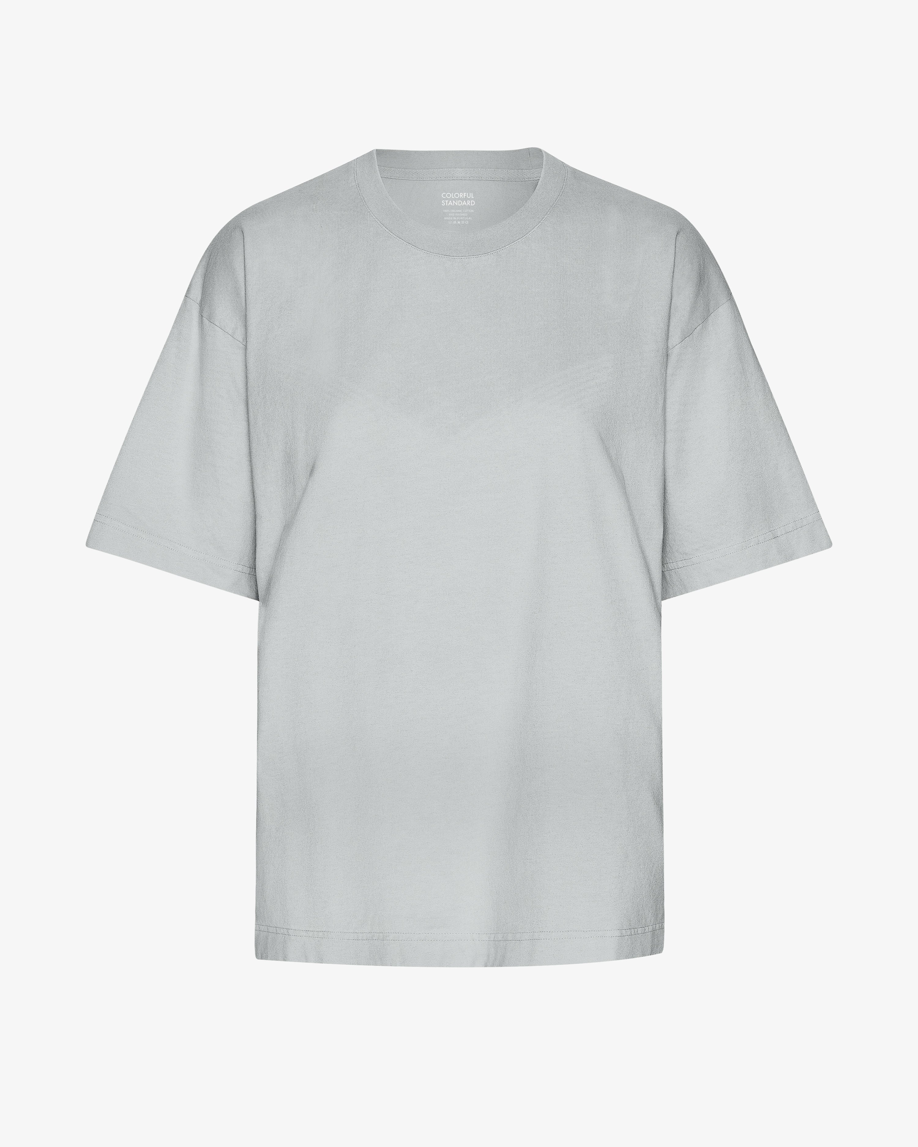 Oversized Organic T-Shirt - Faded Grey