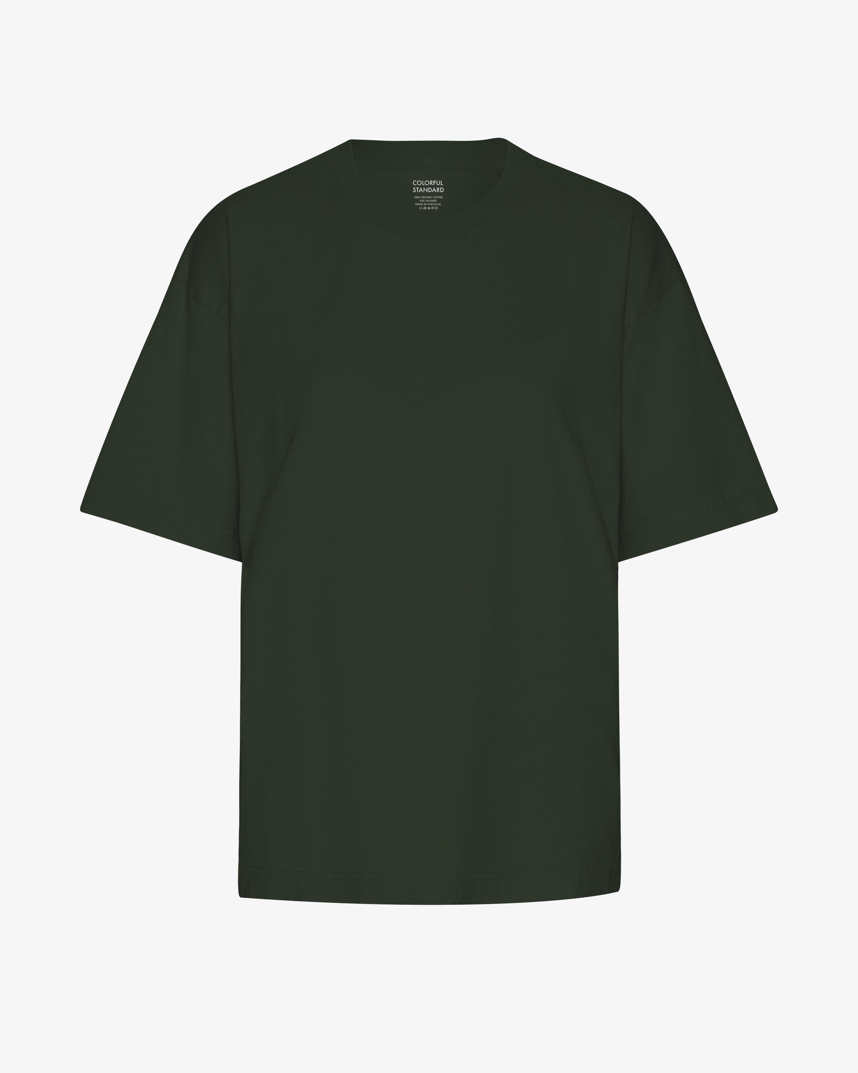 Oversized Organic T-Shirt - Hunter Green