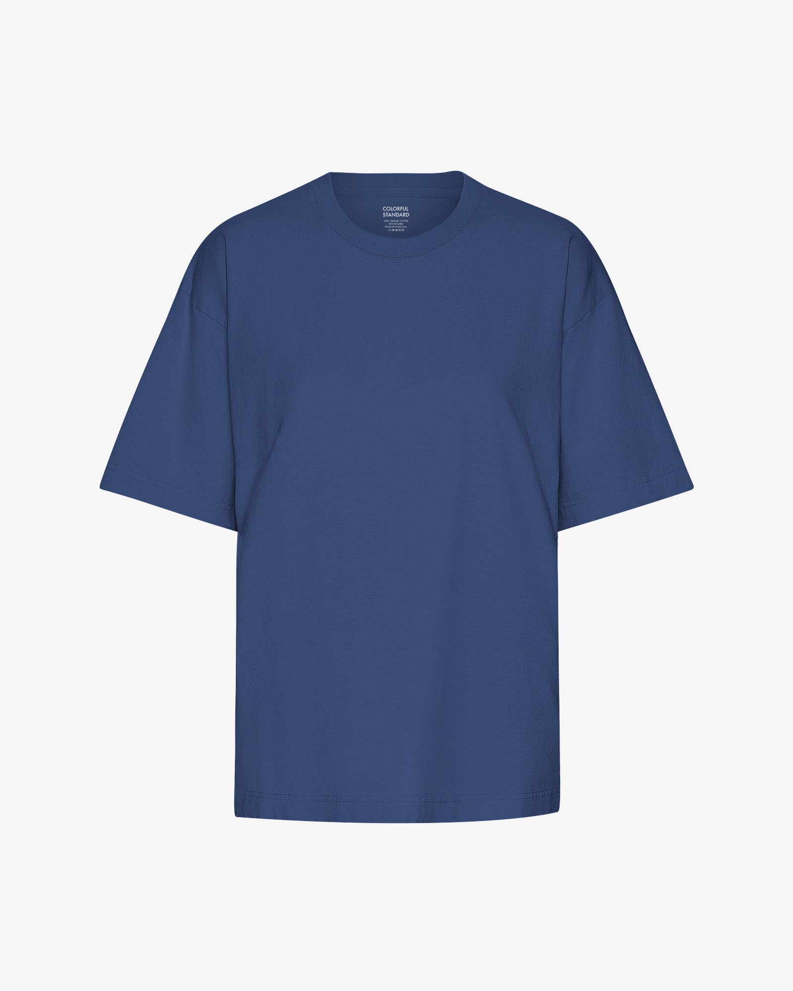 Oversized Organic T-Shirt - Marine Blue