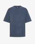 Oversized Organic T-Shirt - Neptune Blue