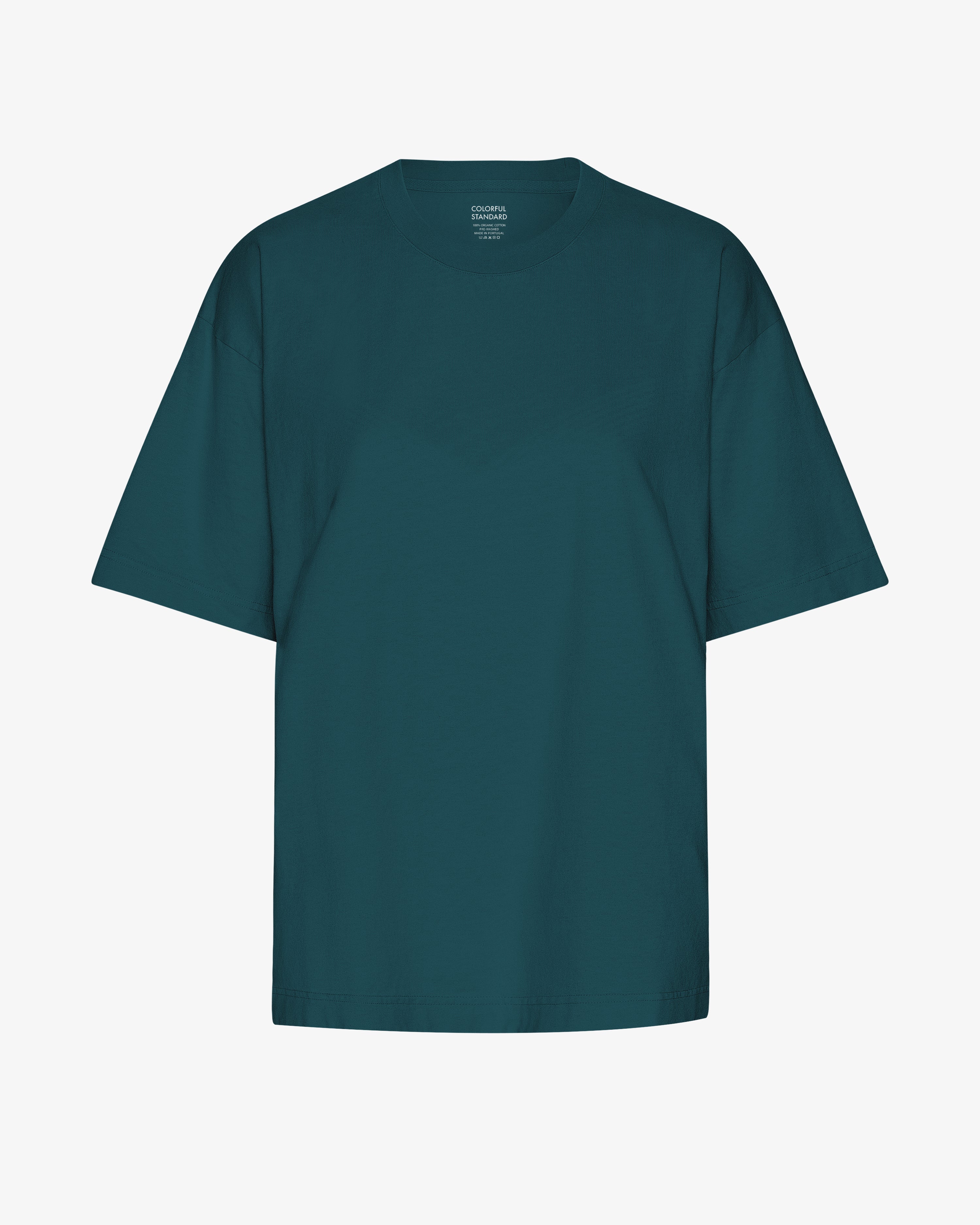 Oversized Organic T-Shirt - Ocean Green