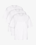 Oversized Organic T-Shirt - Optical White (3-Pack)