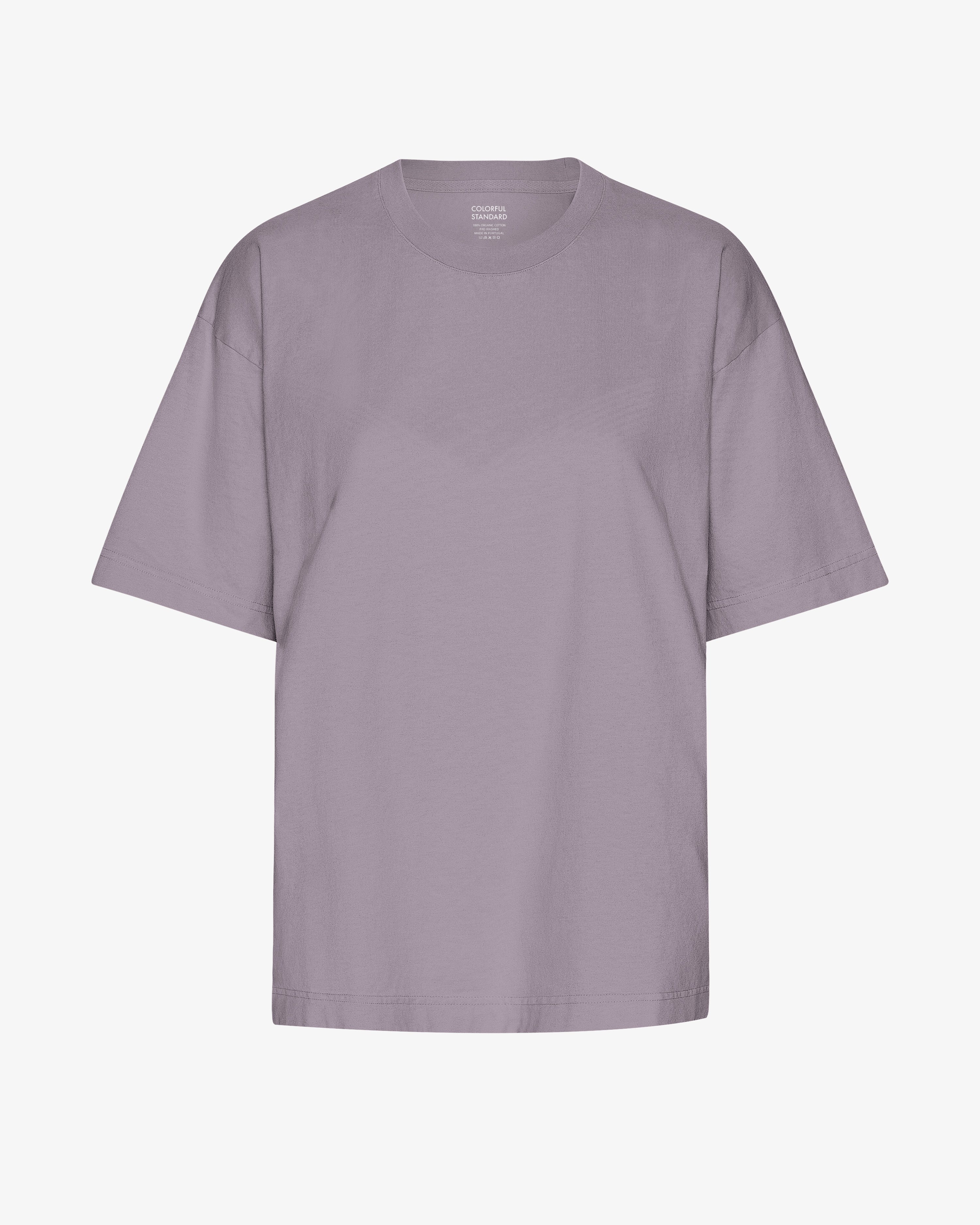 Oversized Organic T-Shirt - Purple Haze