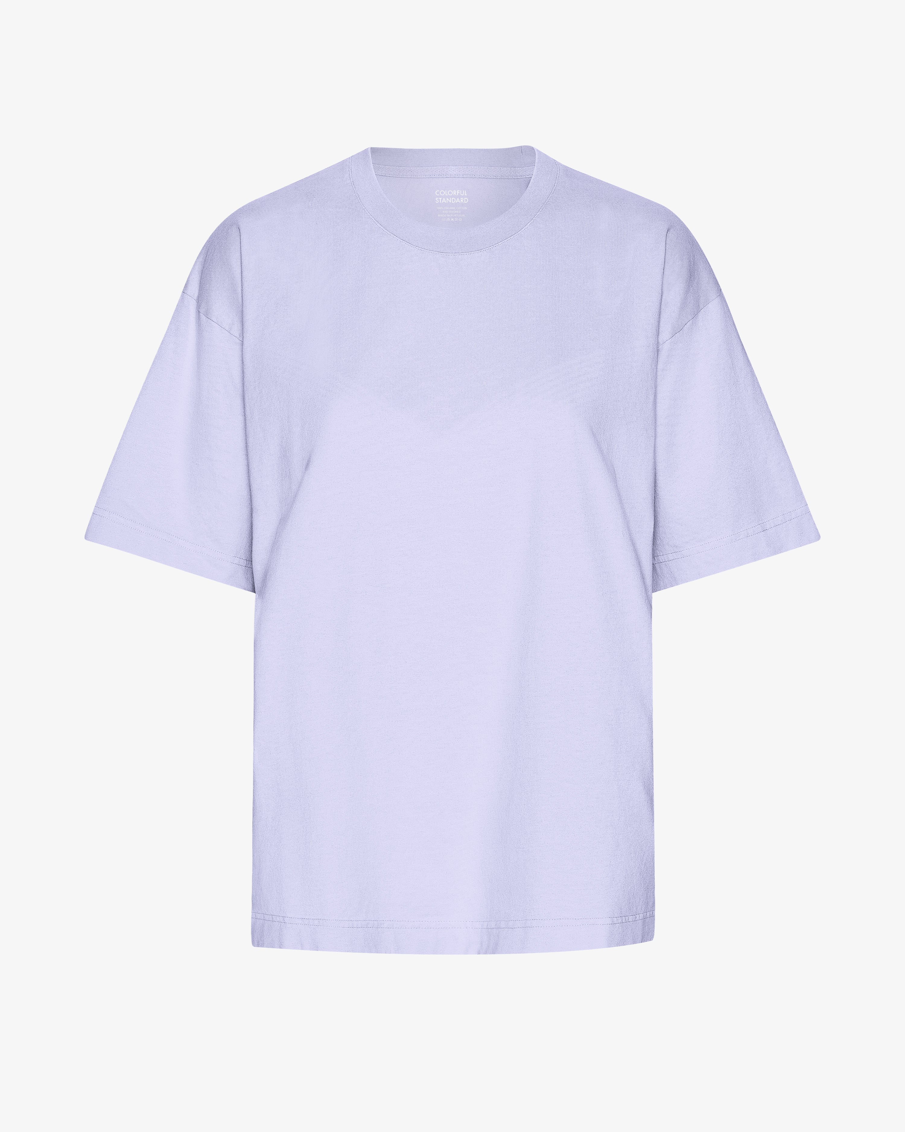 Oversized Organic T-Shirt - Soft Lavender