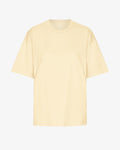 Oversized Organic T-Shirt - Soft Yellow