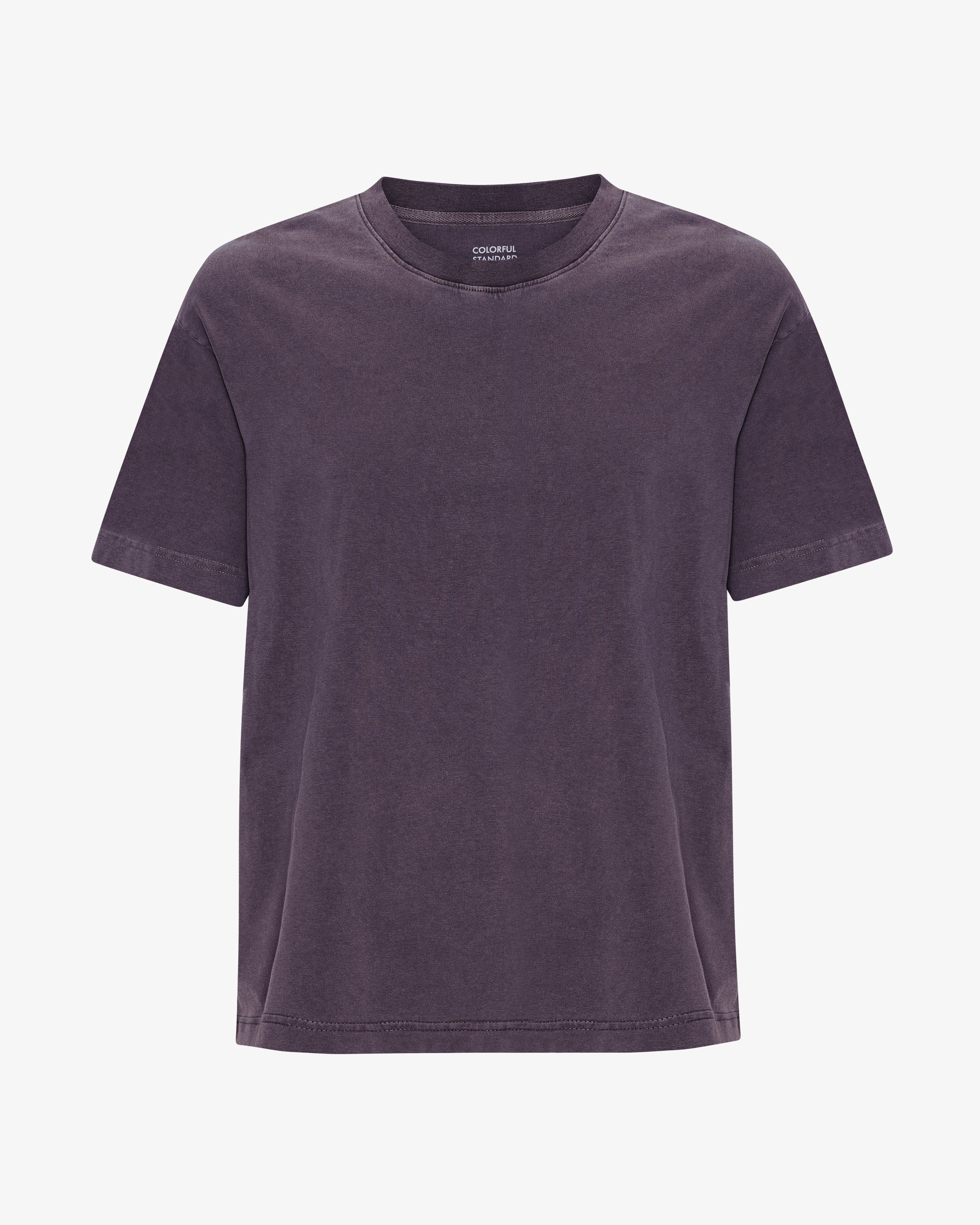 Oversized Organic T-Shirt - Faded Grape